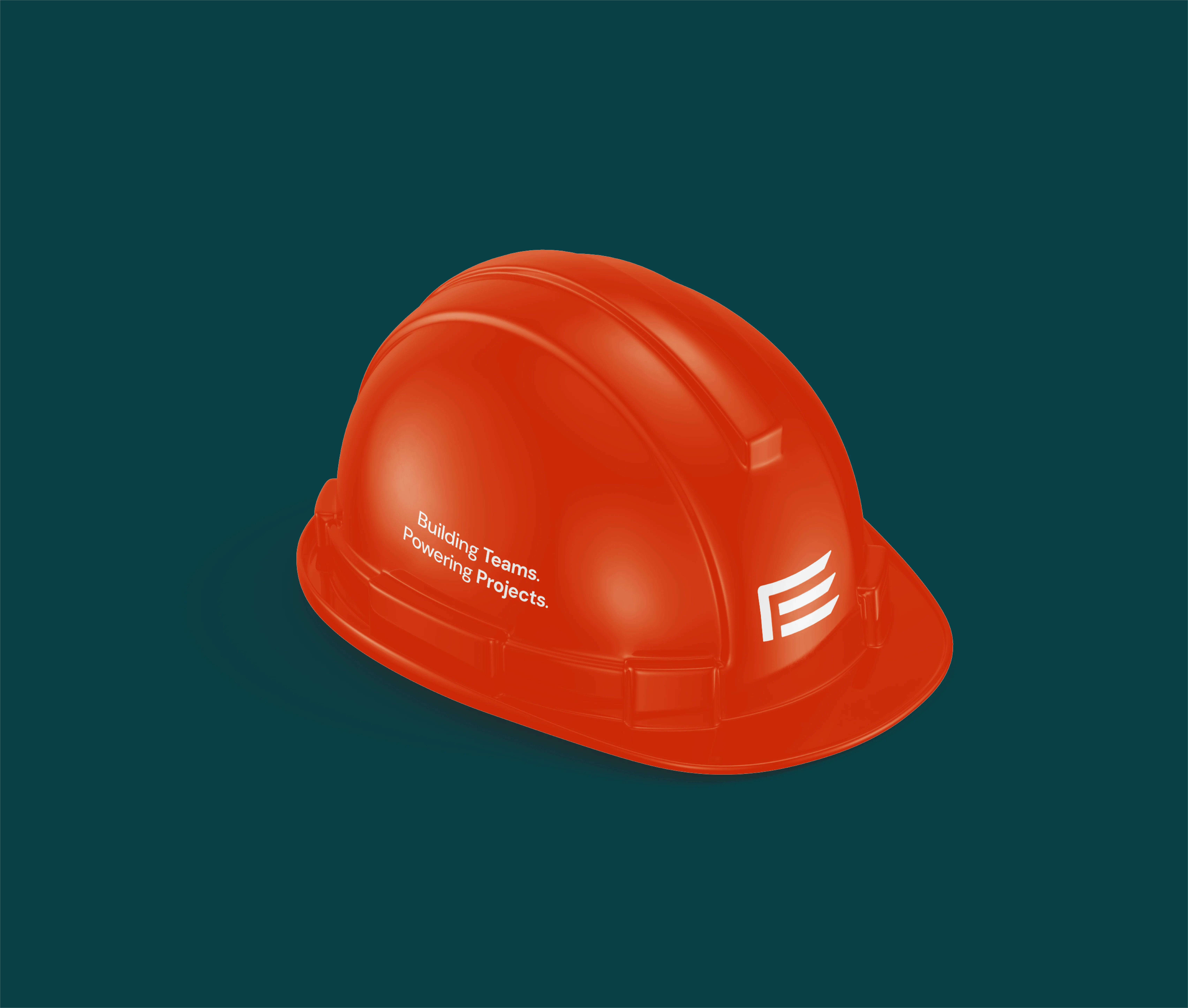 orange hard hat