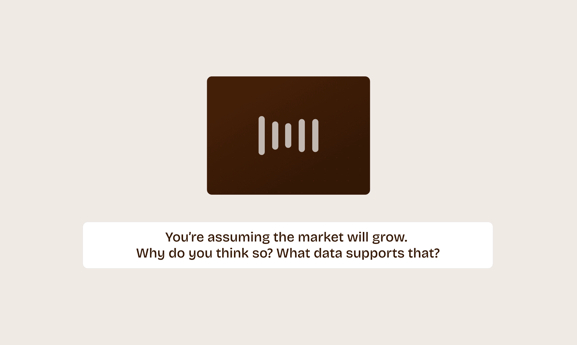 AI suggesting actions like "Optimize onboarding flow" and "Raise pricing tier" based on user data.