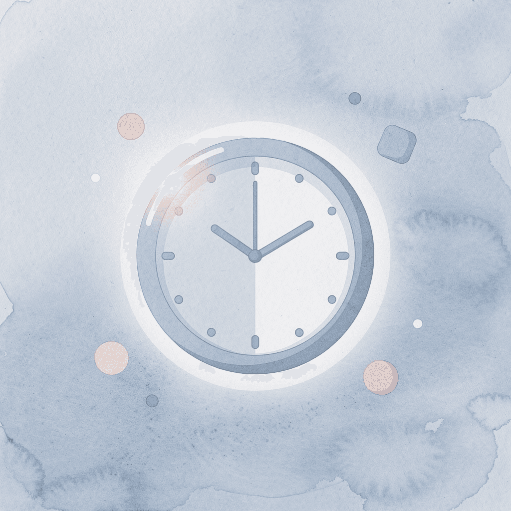 Clock icon representing time lost to context switching