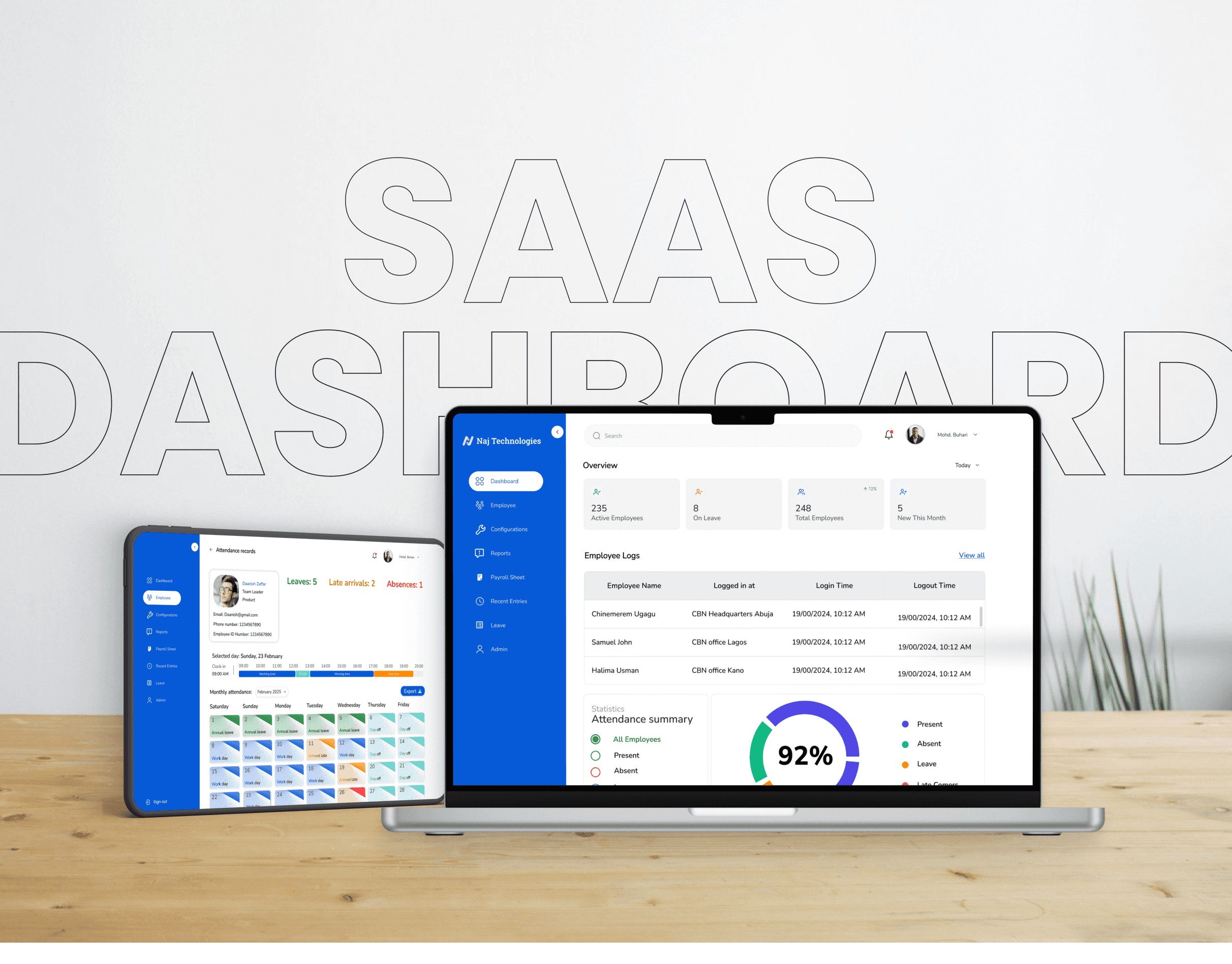 Employee Mamagement Dashboard