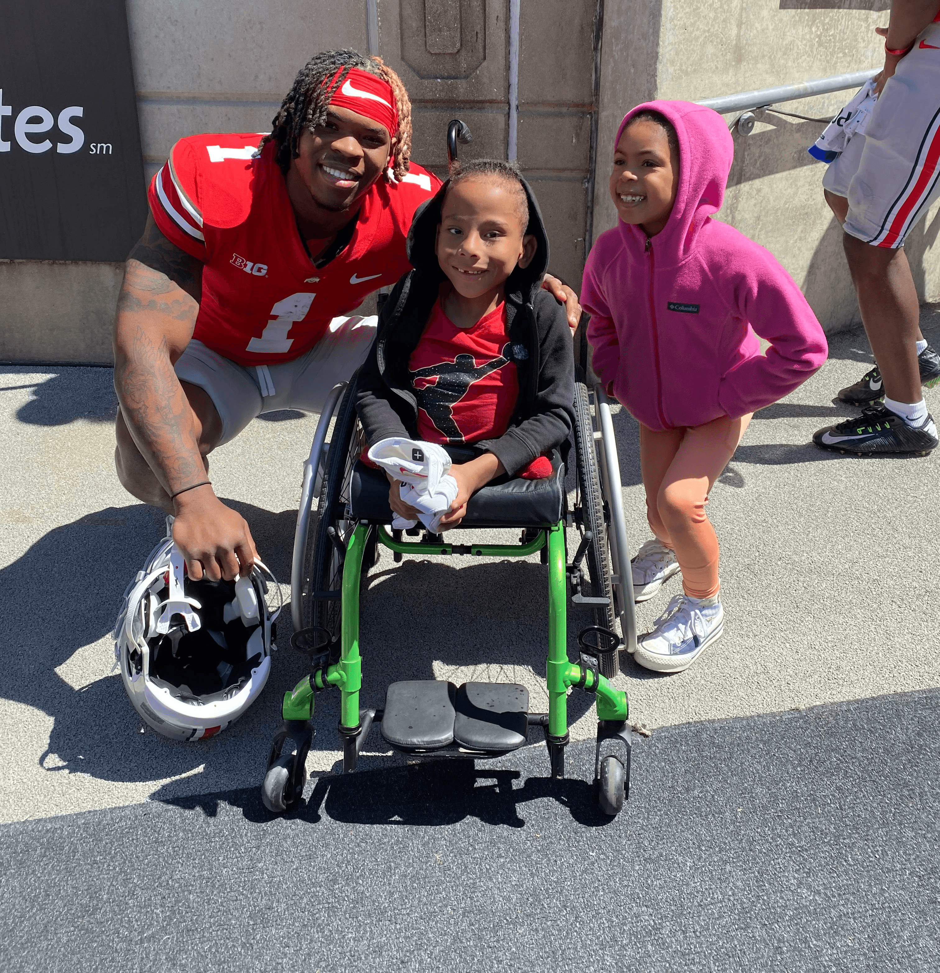 a black and white living room with a large tv