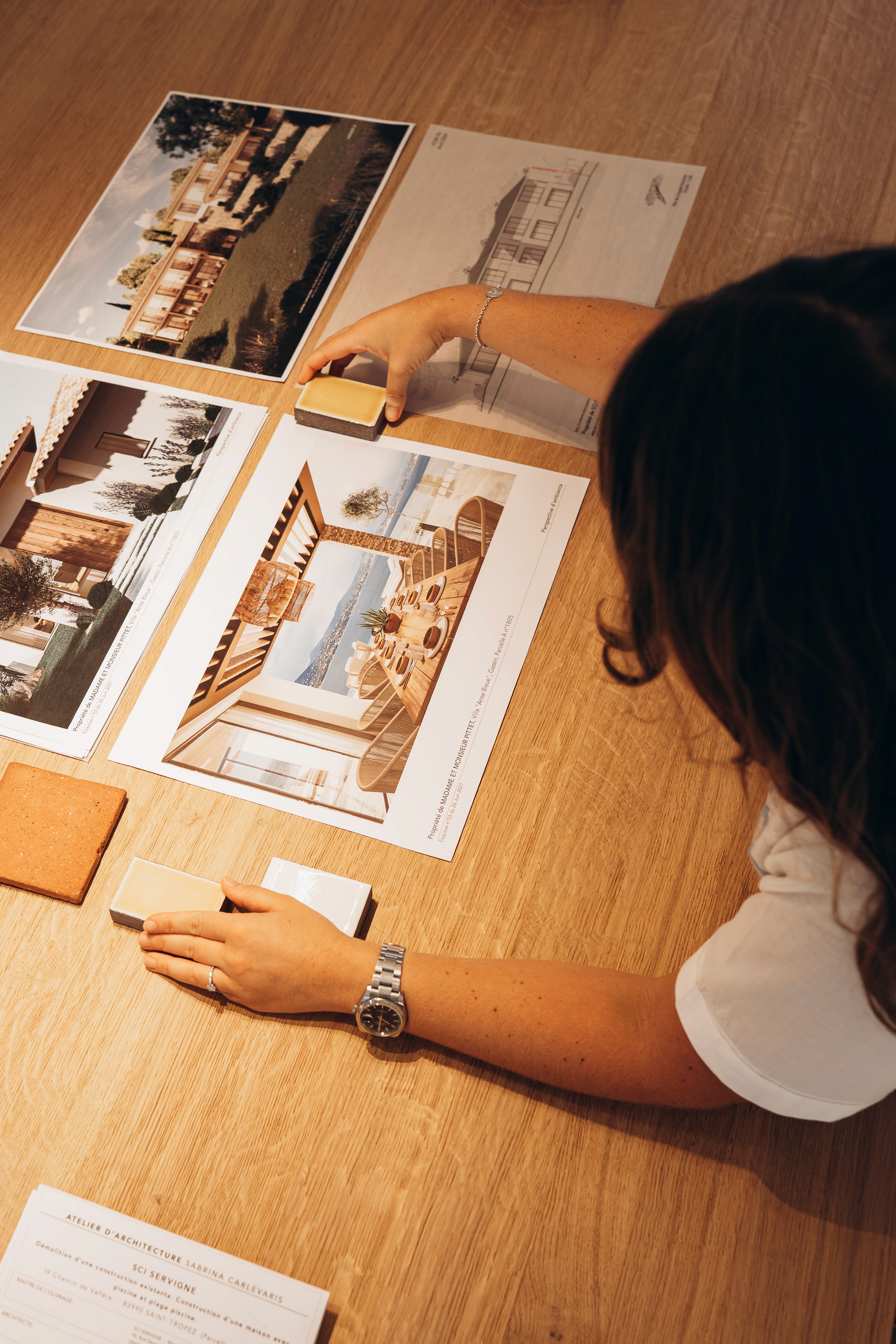 plan architecte projet