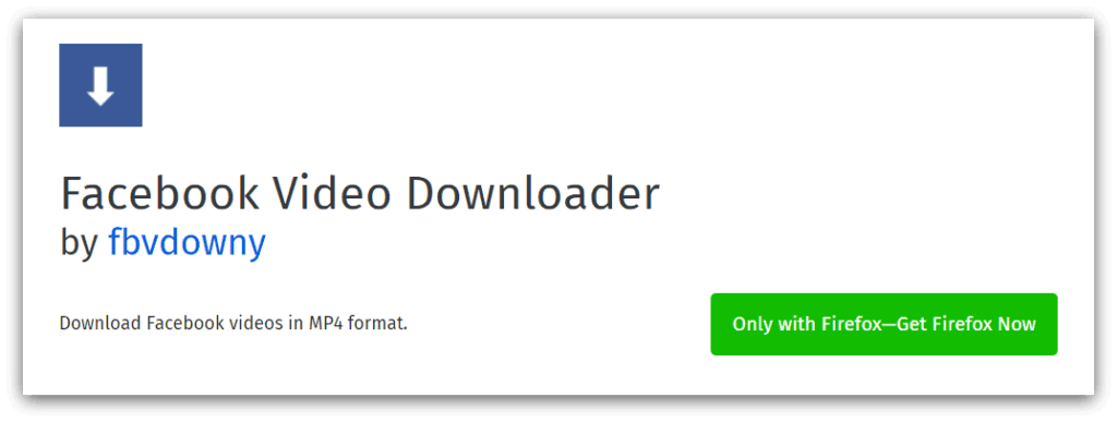 facebook video downloader