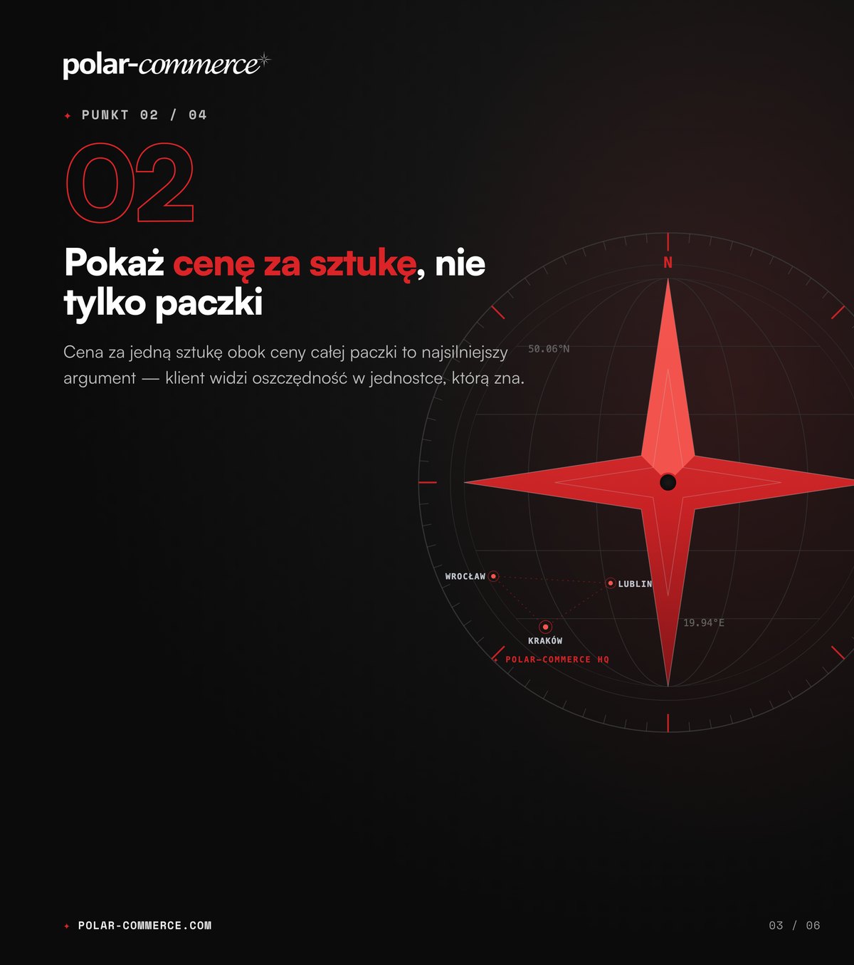 Pokaż cenę za sztukę, nie tylko paczki