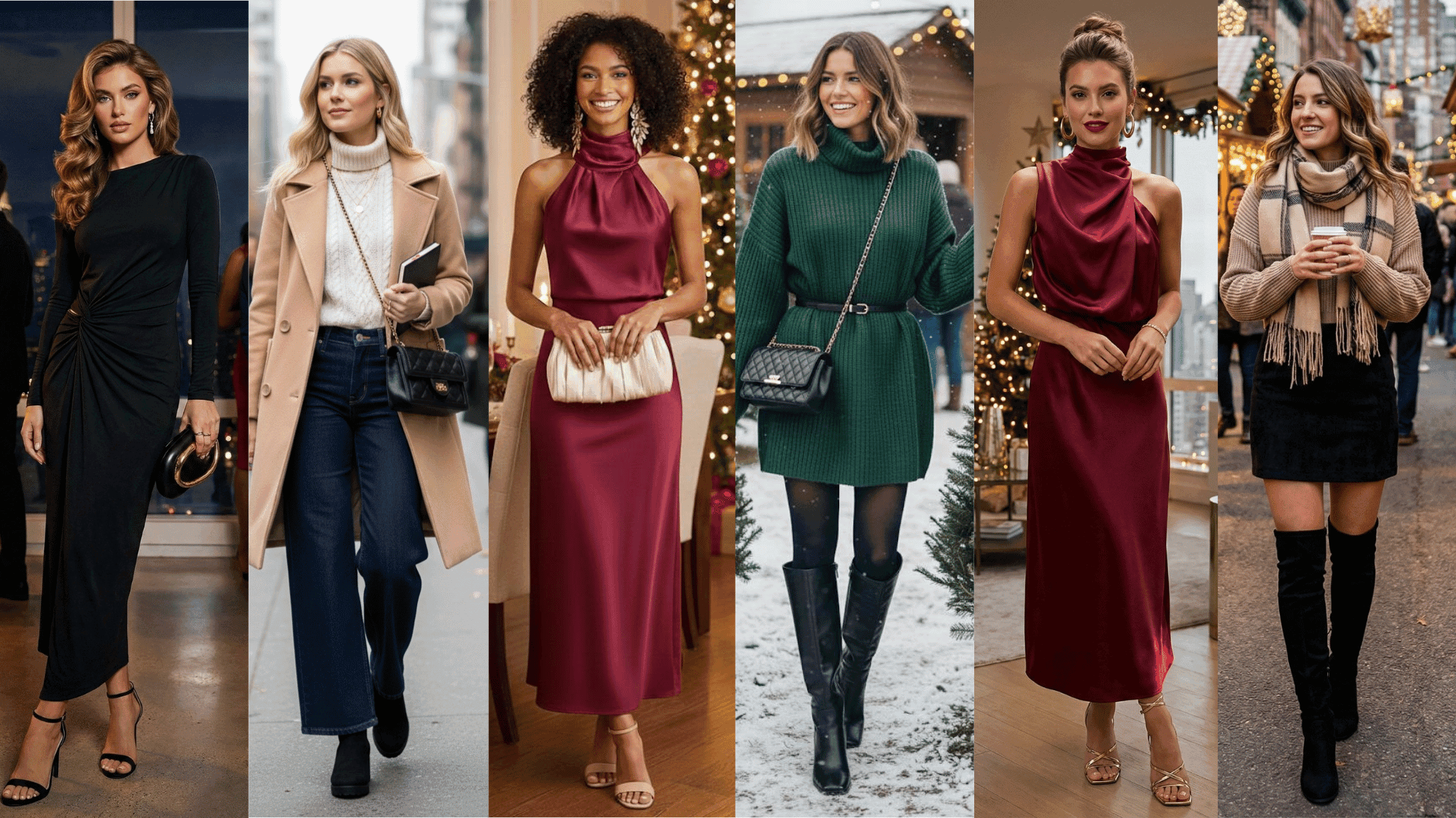 Image of multiple models with different clothing