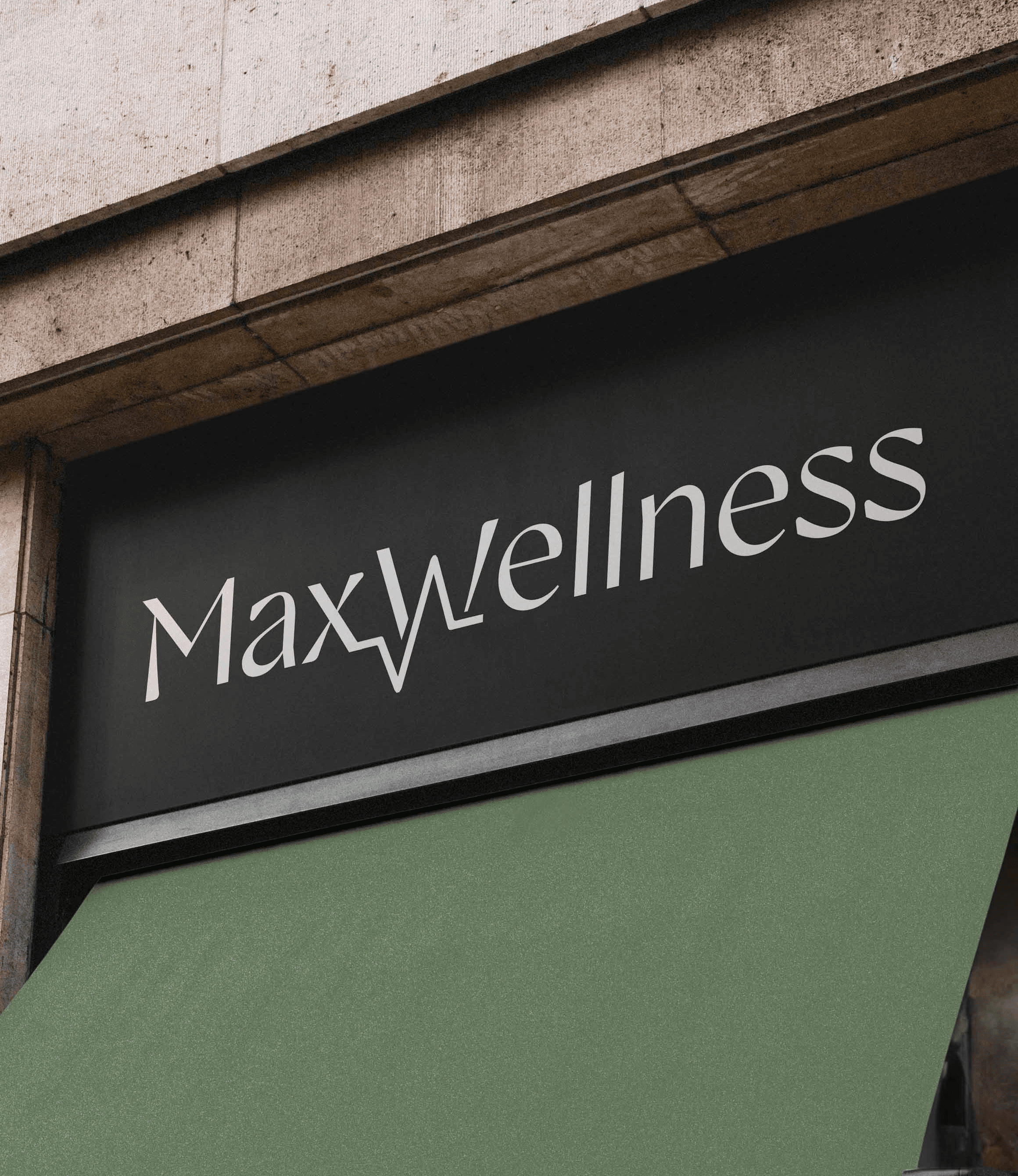 Max Wellness Logo and Brand Identity Design