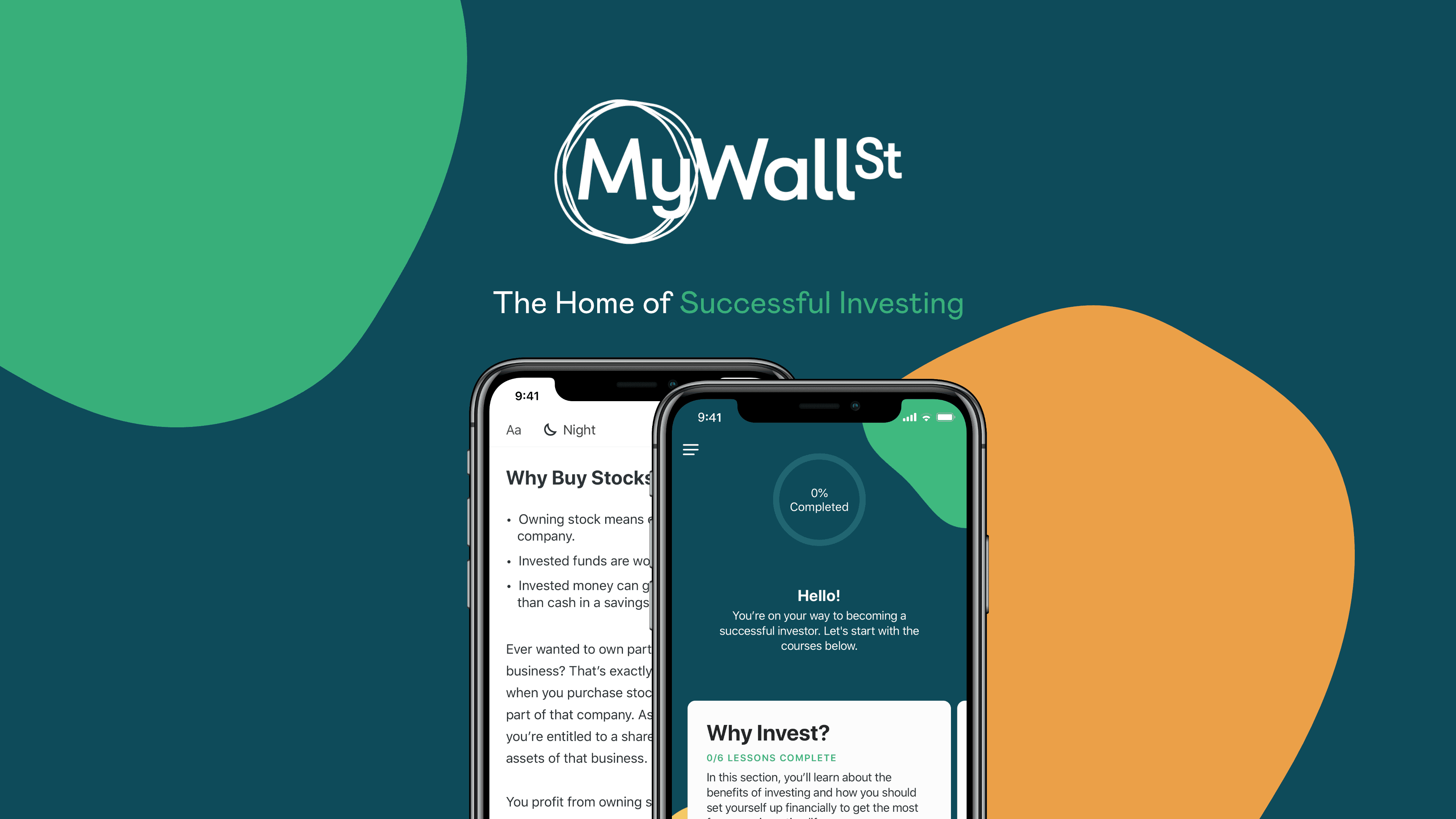 The MyWallSt Learn app, trusted by over 8 million users. As the founders of Investicon, MyWallSt brings their expertise in stock market education to the forefront.