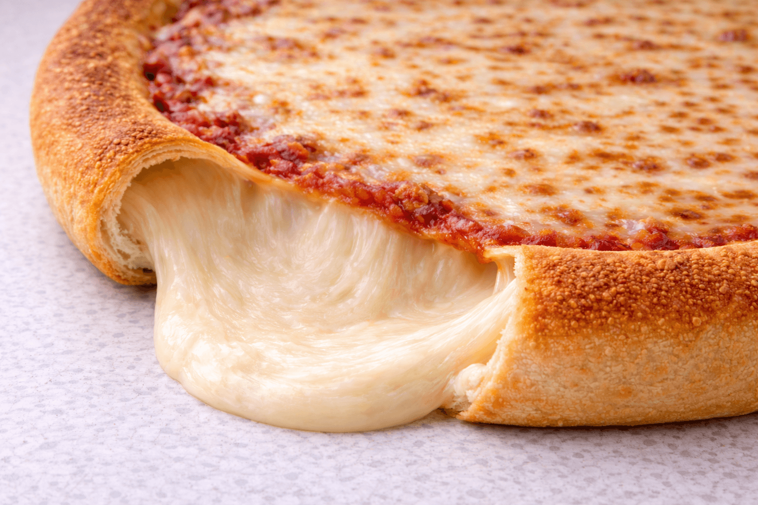 Pâte cheesy Pizza time