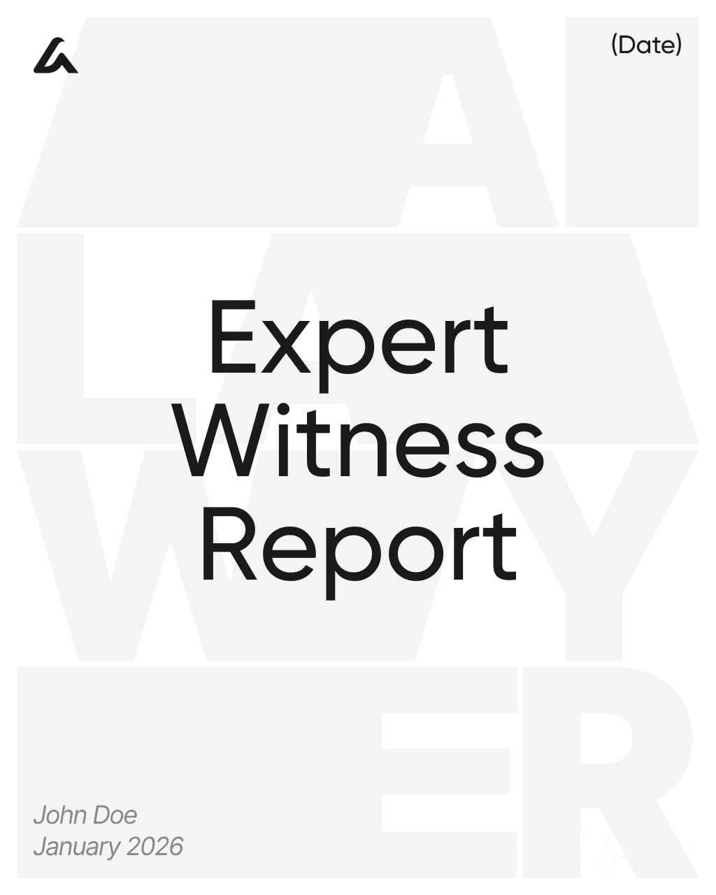 Expert Witness Report