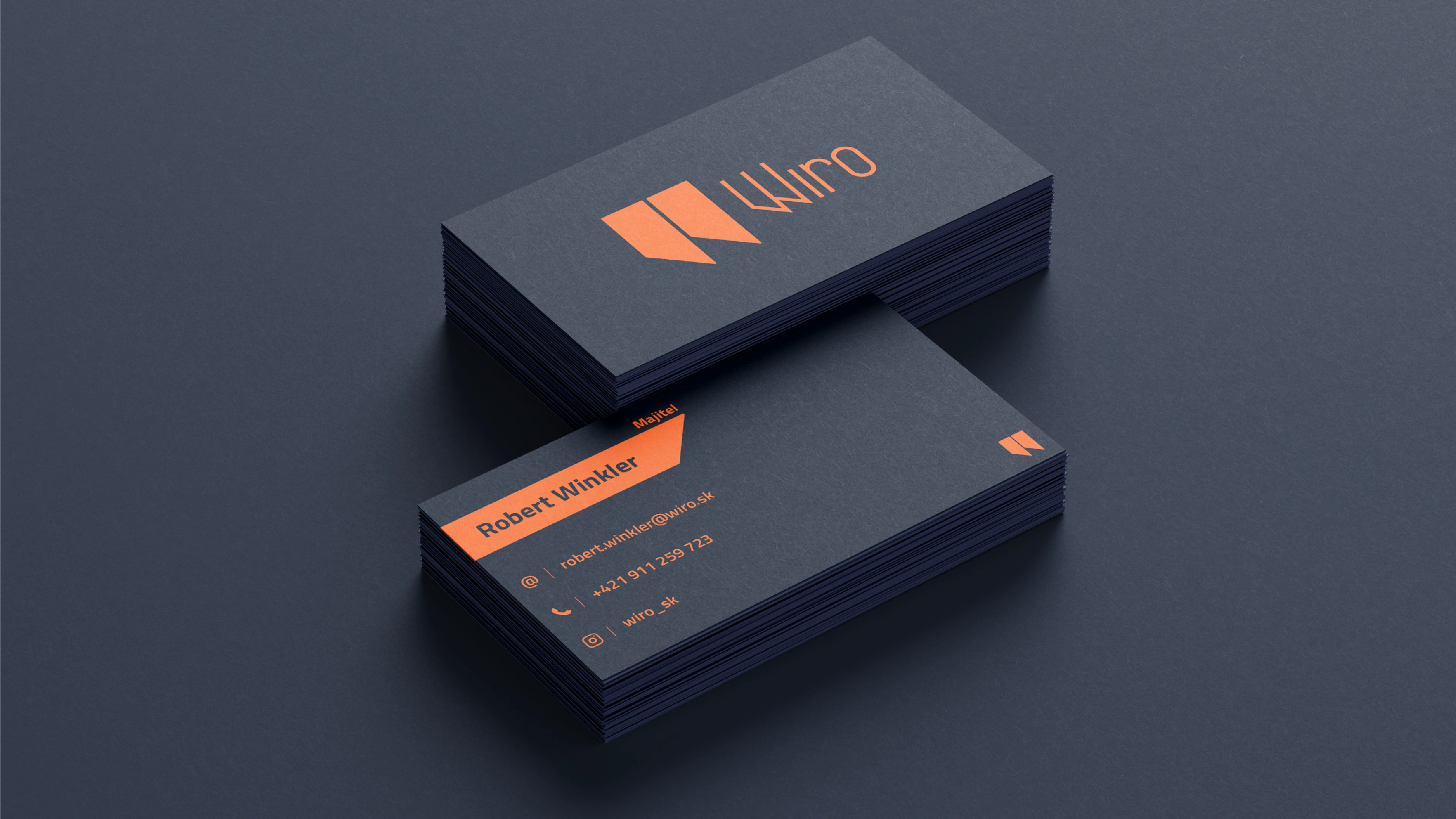 Vizitky pro firmu Wiro