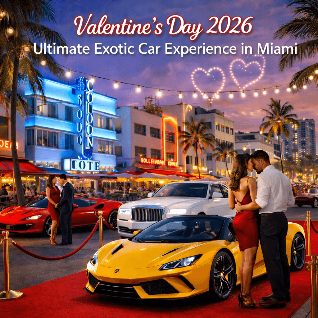 Ultimate exotic car experience in Miami
