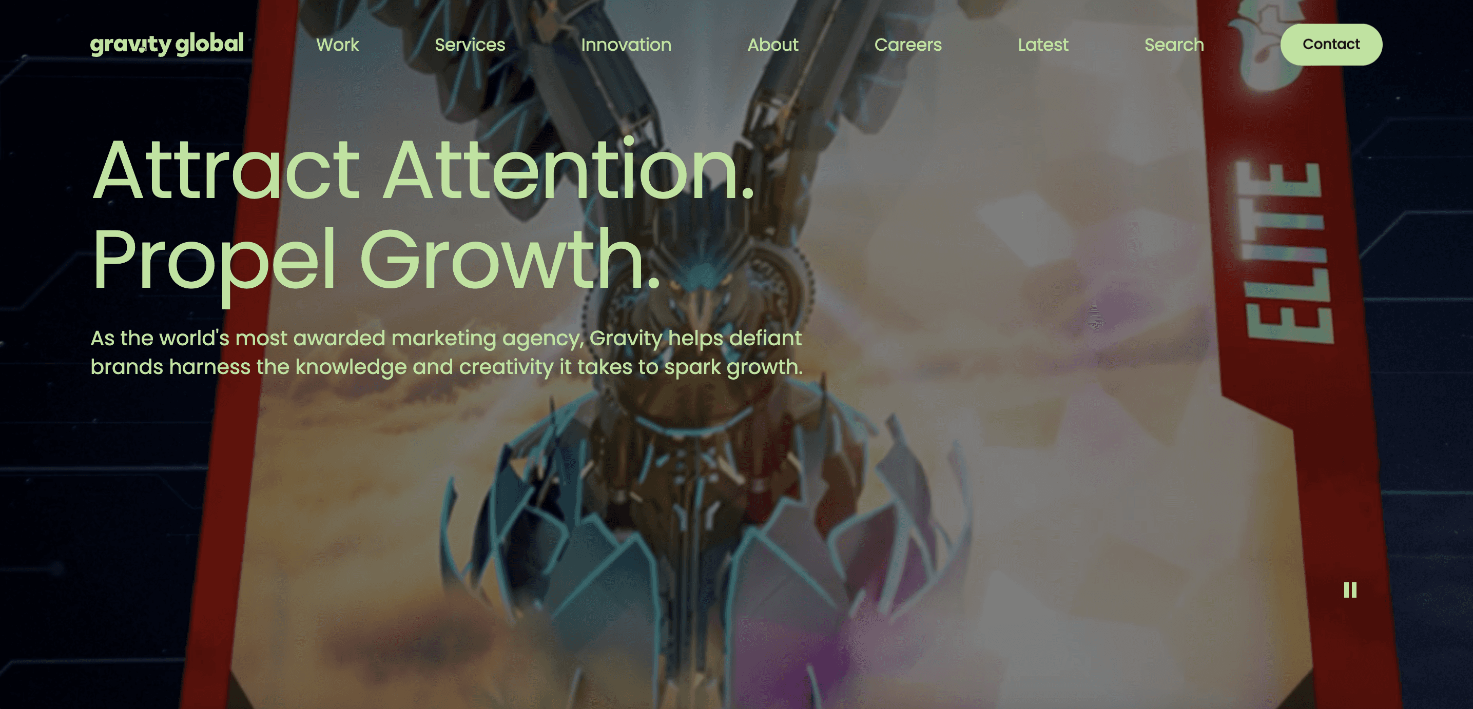 Gravity Global Homepage