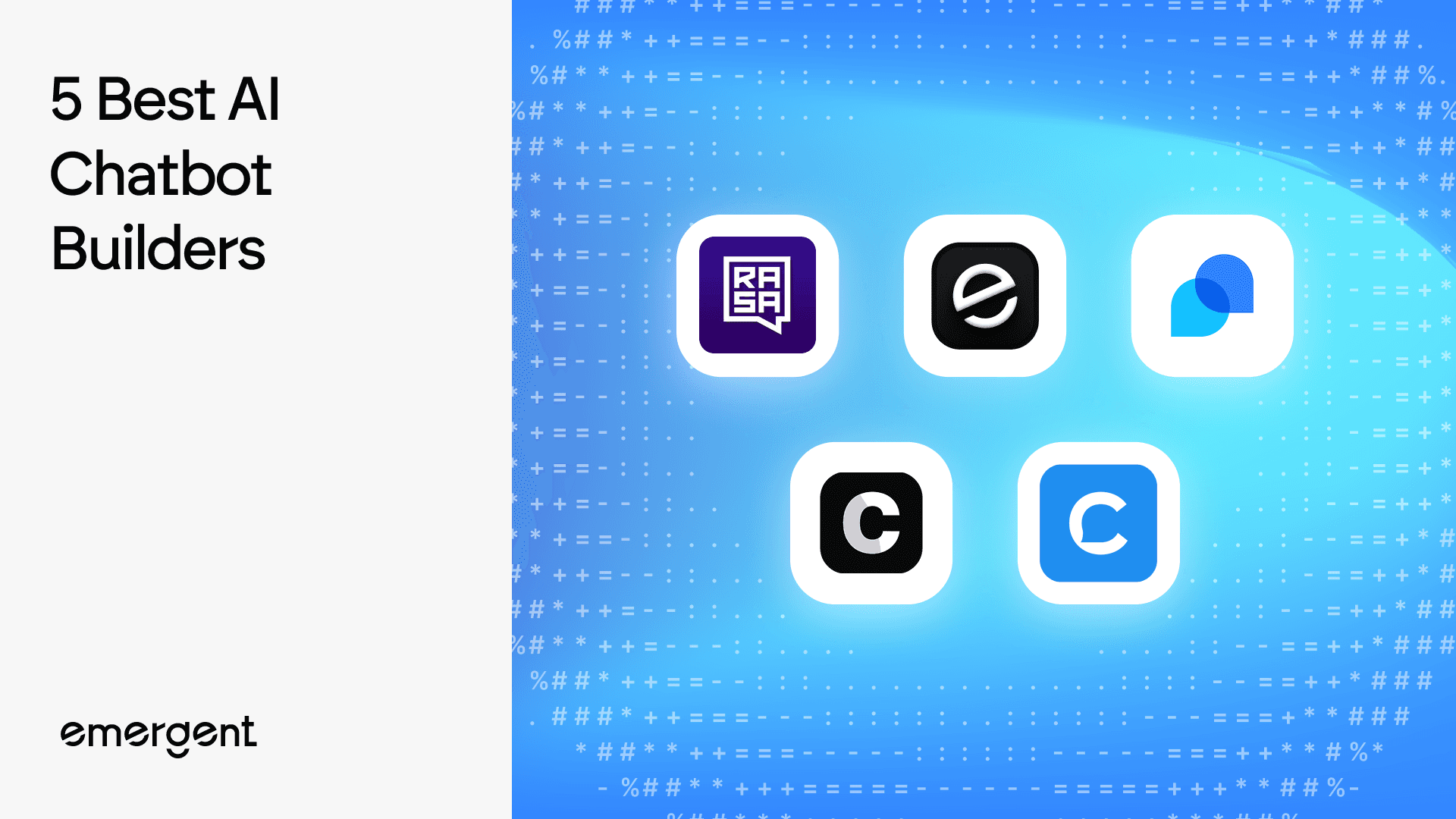 5 Best AI Chatbot Builders