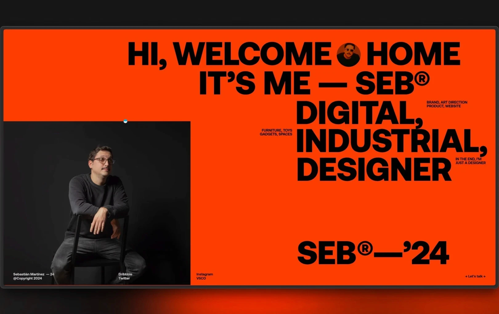 SEB® 포트폴리오 예시입니다.