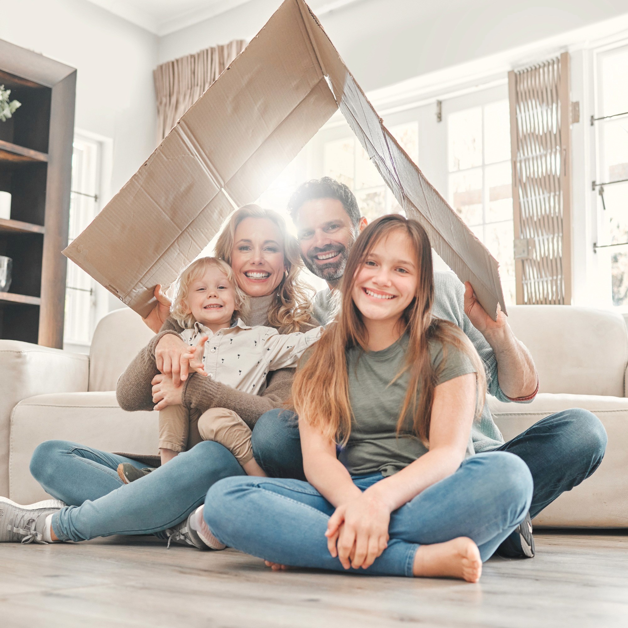 Family with Roof