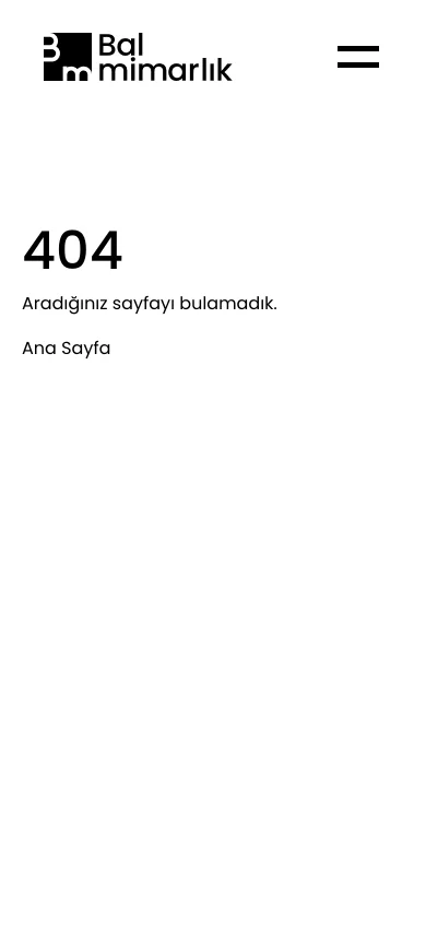 Mobile website mockup 404 page