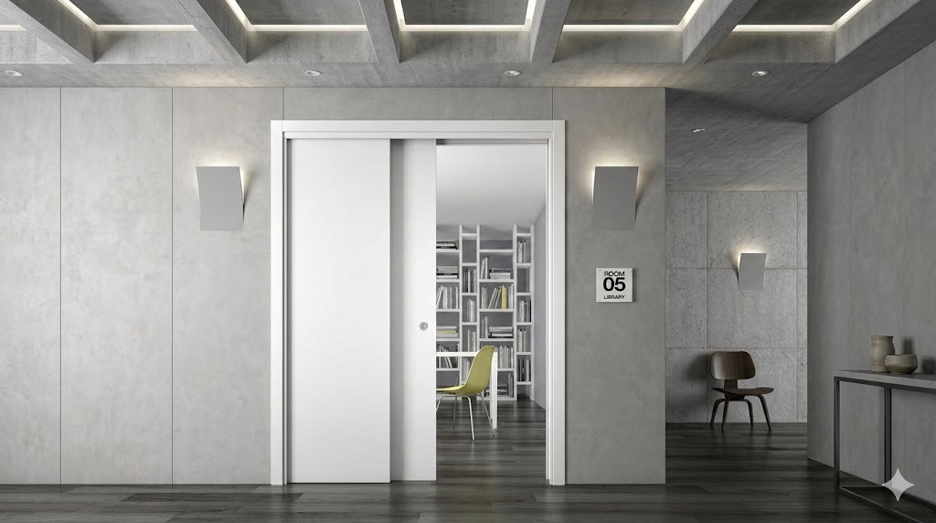 Controtelaio a scomparsa modello Duplo