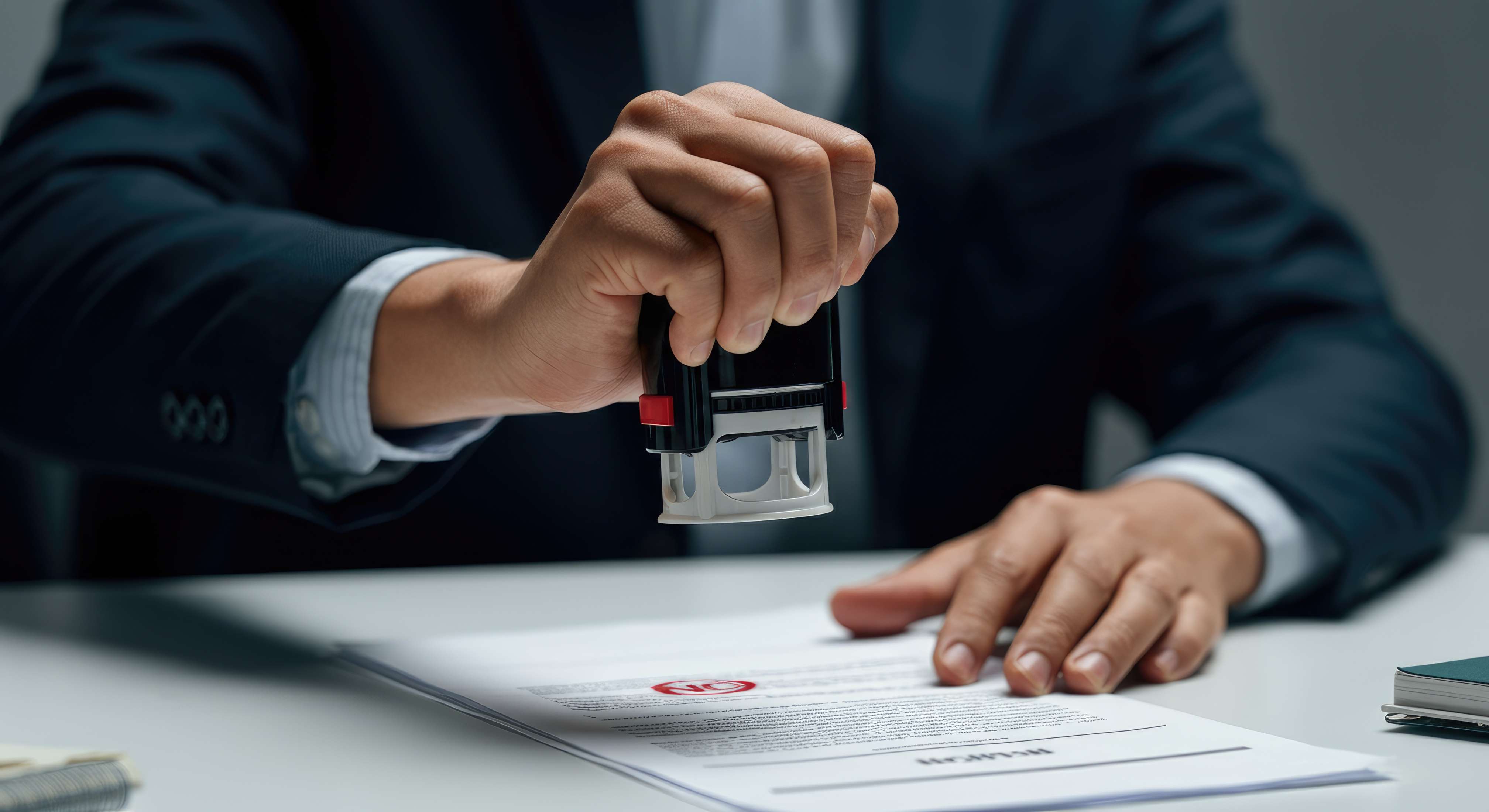 Pro services Dubai with two businessmen shaking hands after a meeting, planning approval documents, and required compliance steps.