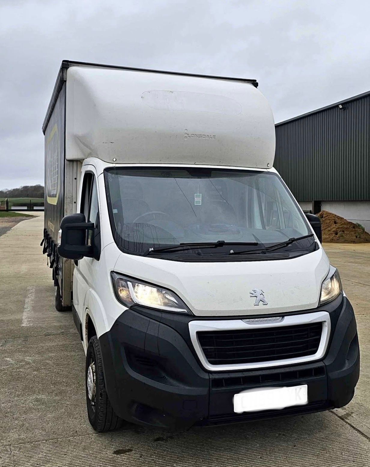 Amir Khan of HAULERS, VanHub UK driver in Pudsey, West Yorkshire