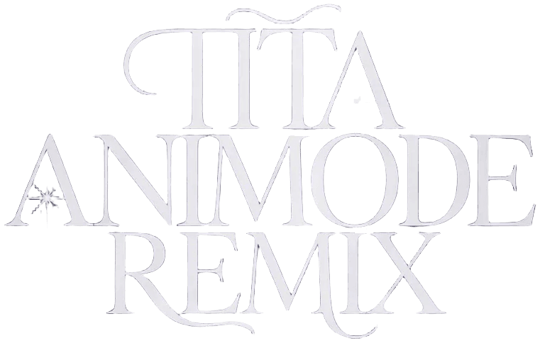 Logo Typo Tita Animode remix kadeus