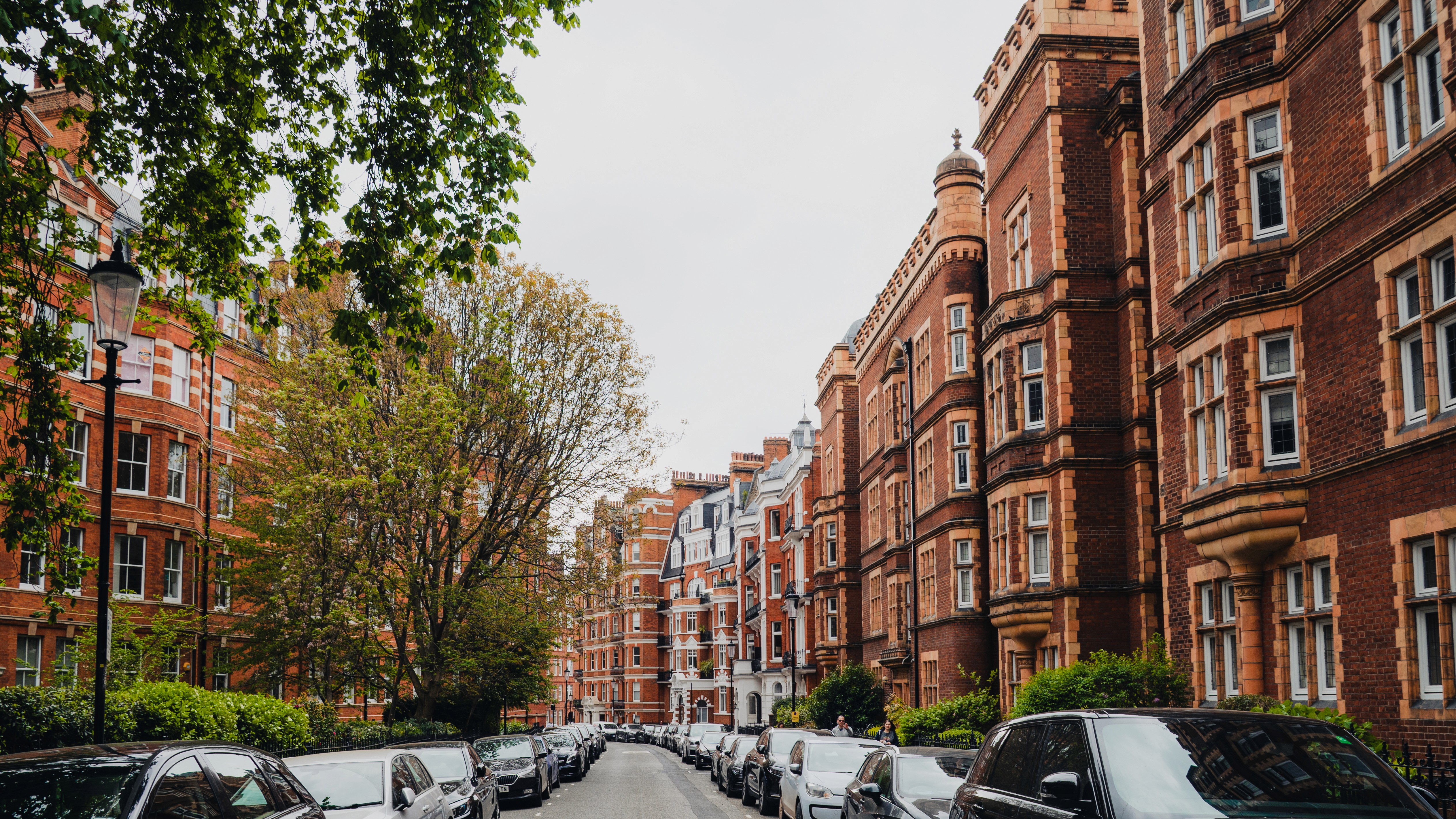 Lawn chairs and lounge on green grass near house.