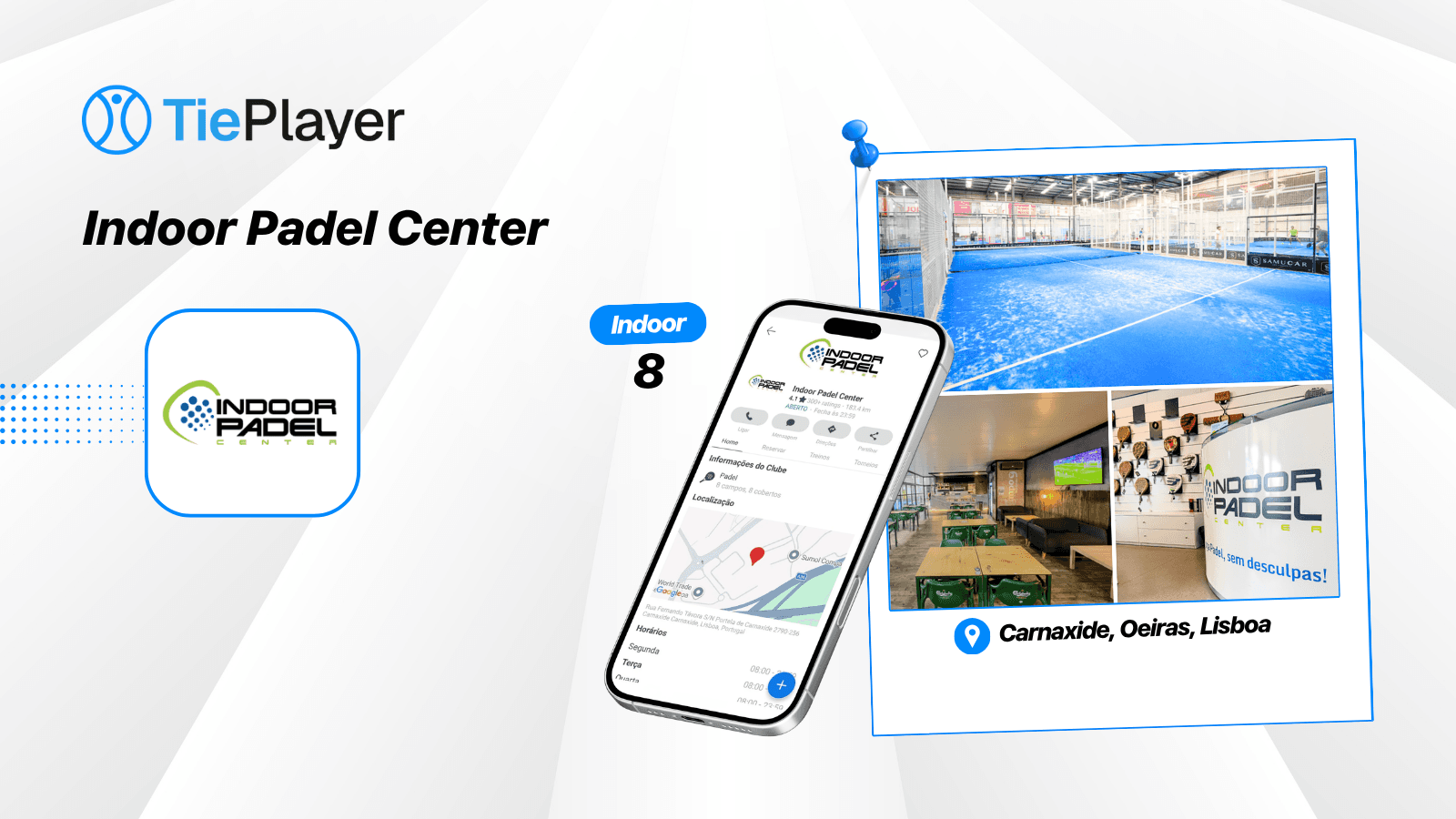 Book a padel court at Indoor Padel Center