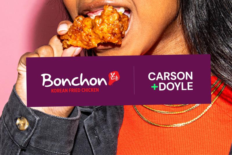 Bonchon Awards AOR to Carson+Doyle