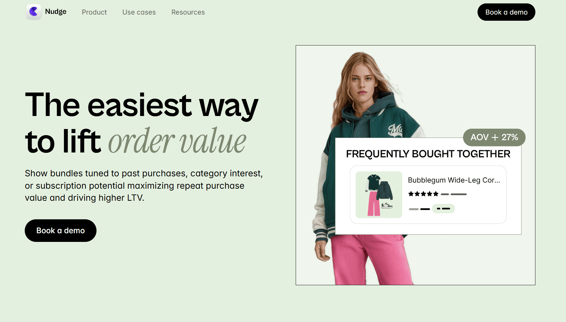 Nudge homepage