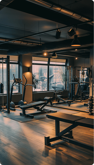 Elite Fitness Club gym interior