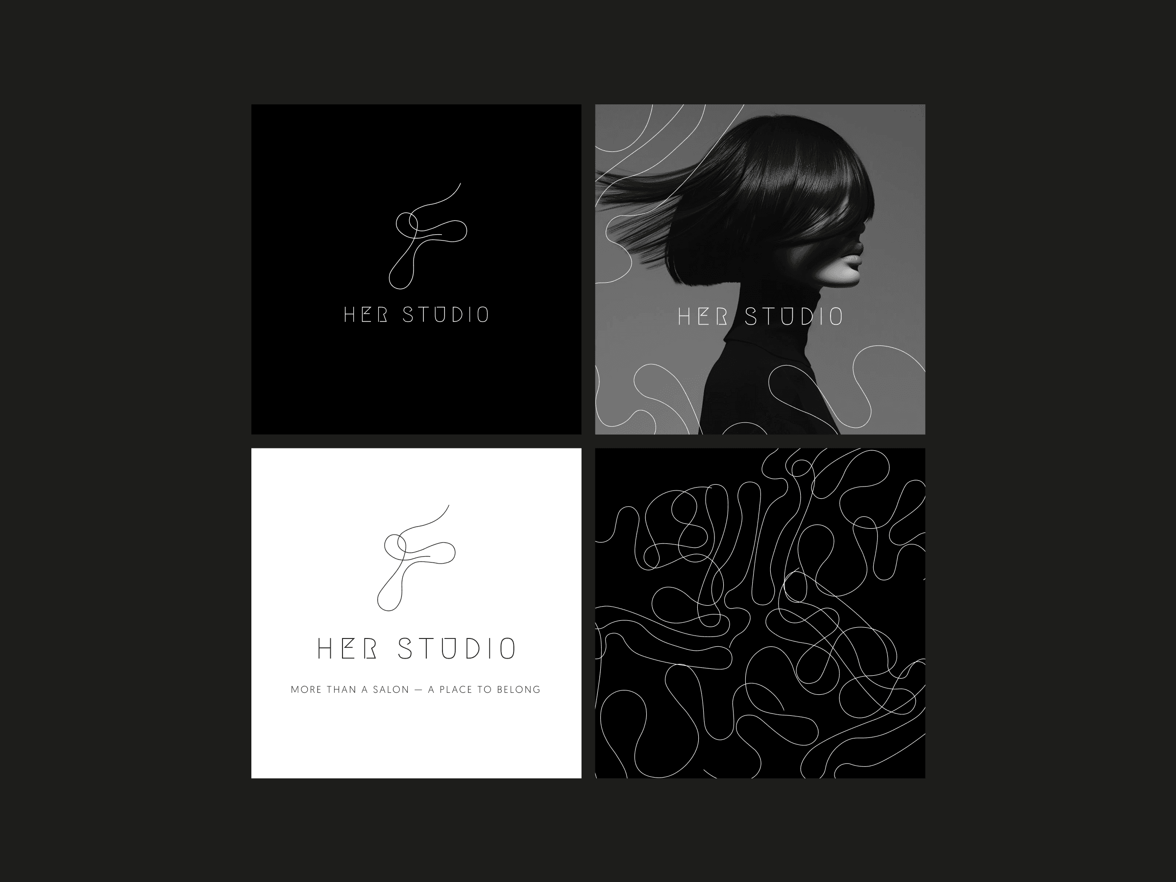 Her studio logo variation