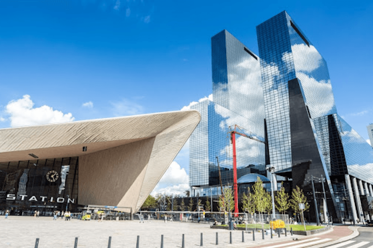 Rotterdam skyline