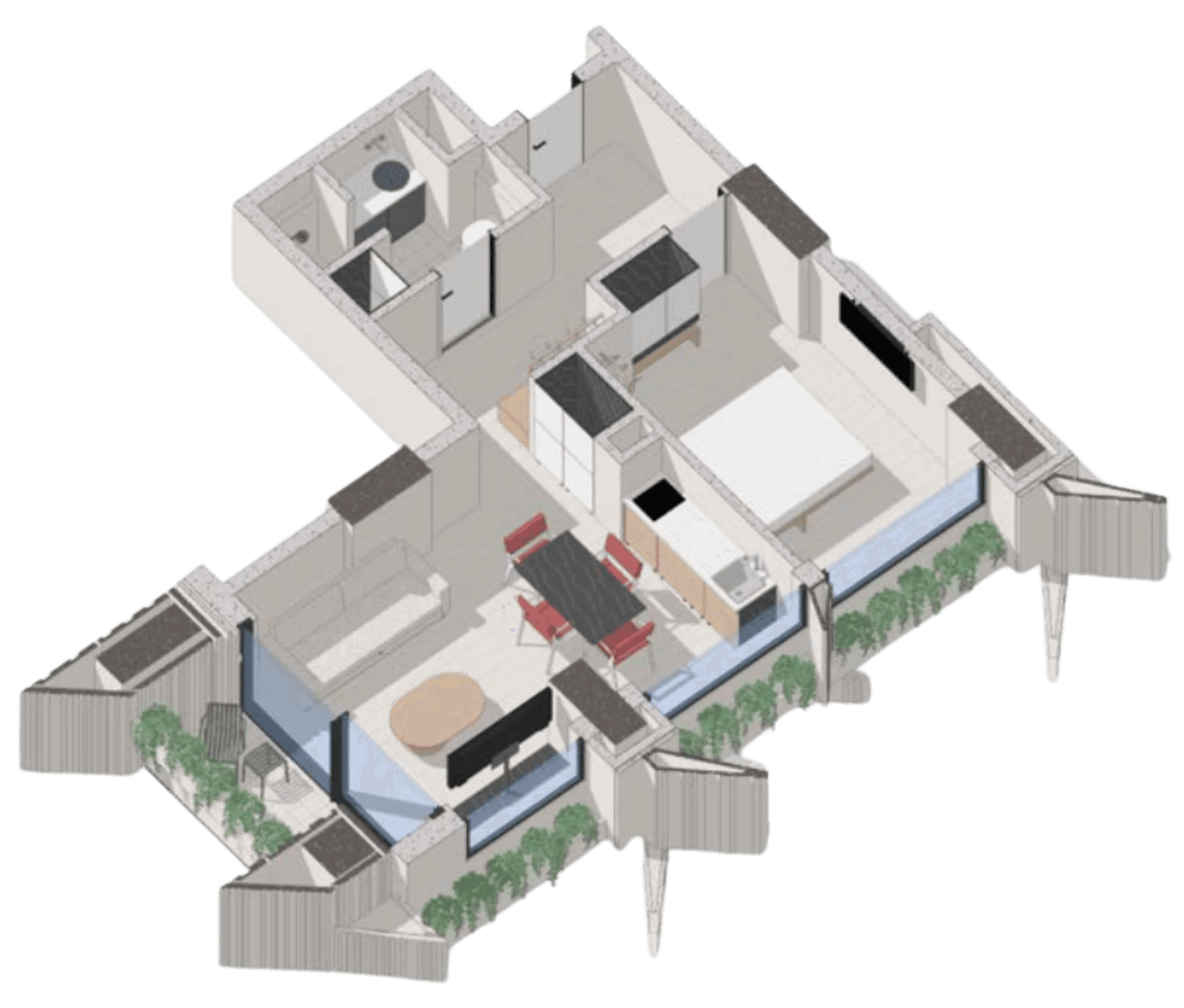 2-Zimmer Wohnung