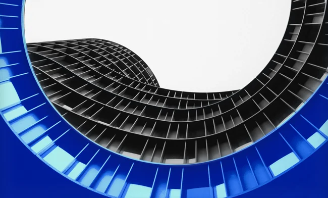 magischer Plan, der die digitale Struktur und das moderne Technologie-Design visuell darstellt