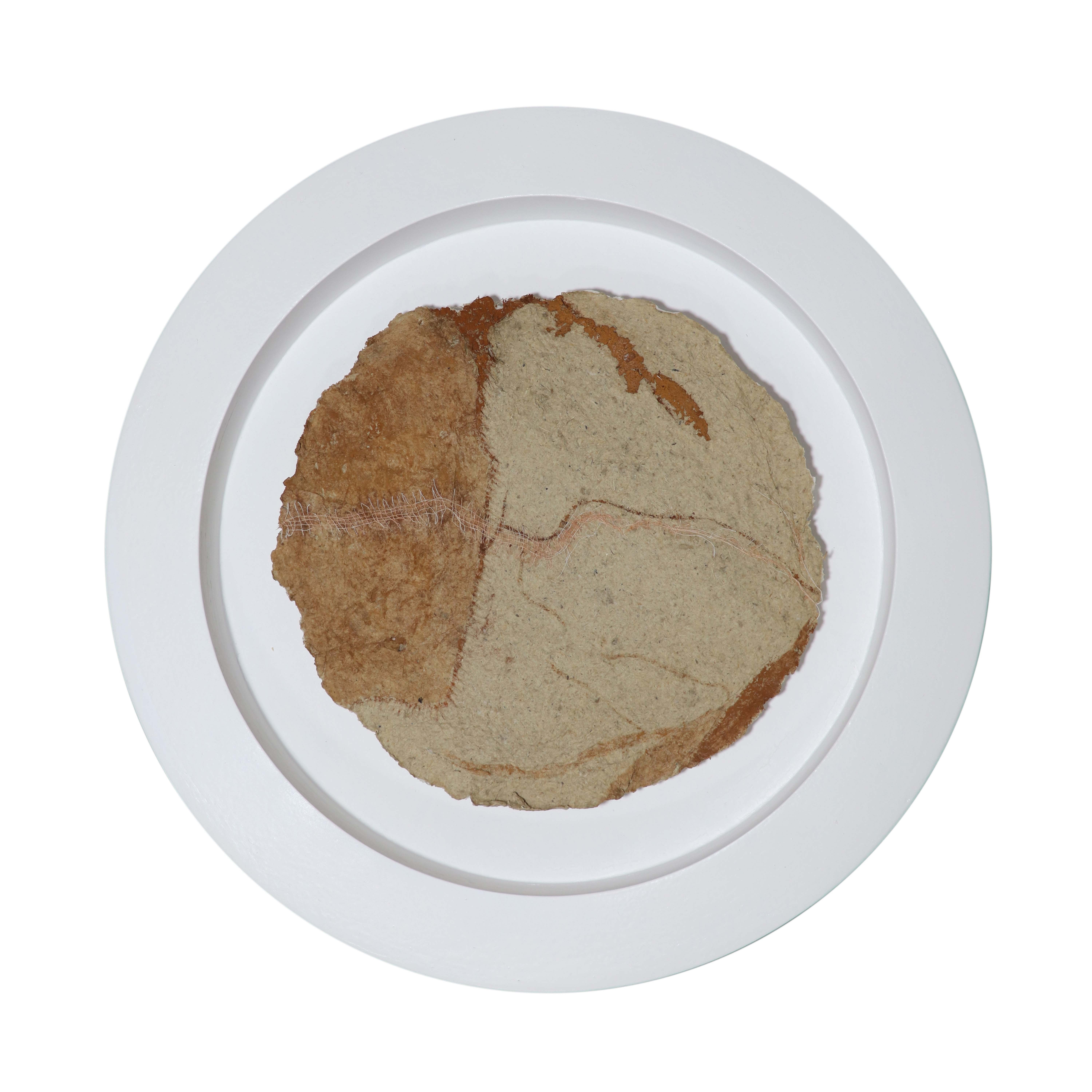 herd of sheep on road painting