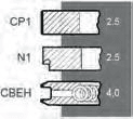 Piston ring, reference 1930169