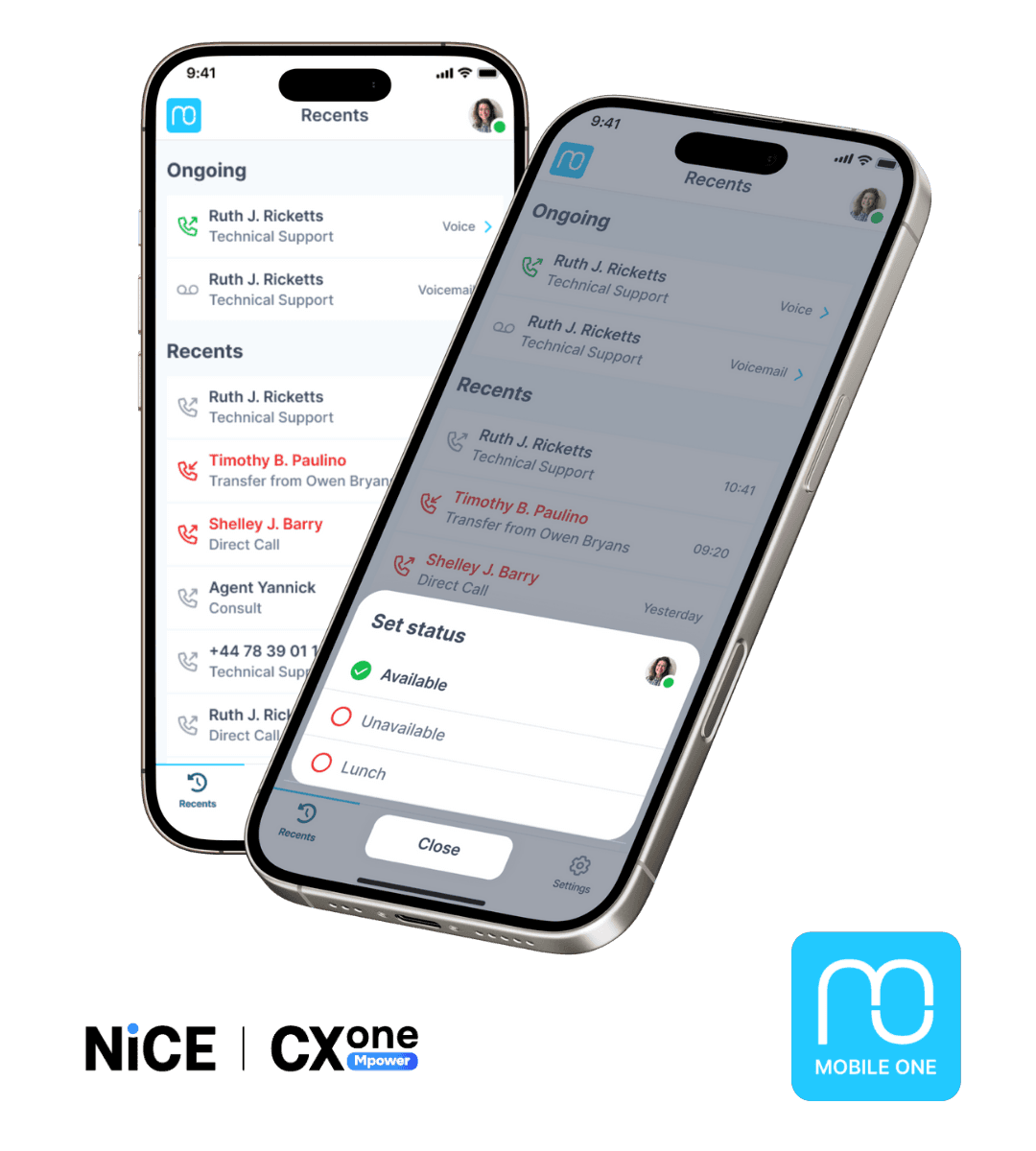 Mobile One - Mobile App for NiCE CXone