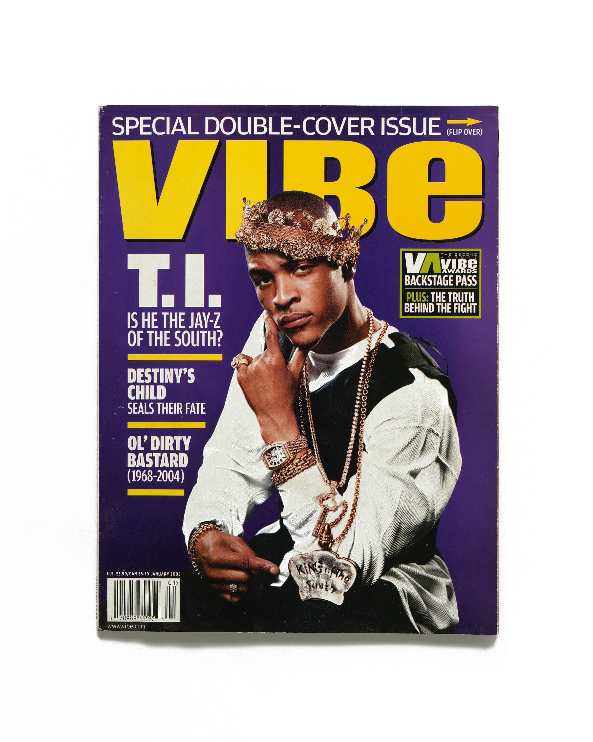 VIBE - January 2005 - Back Cover