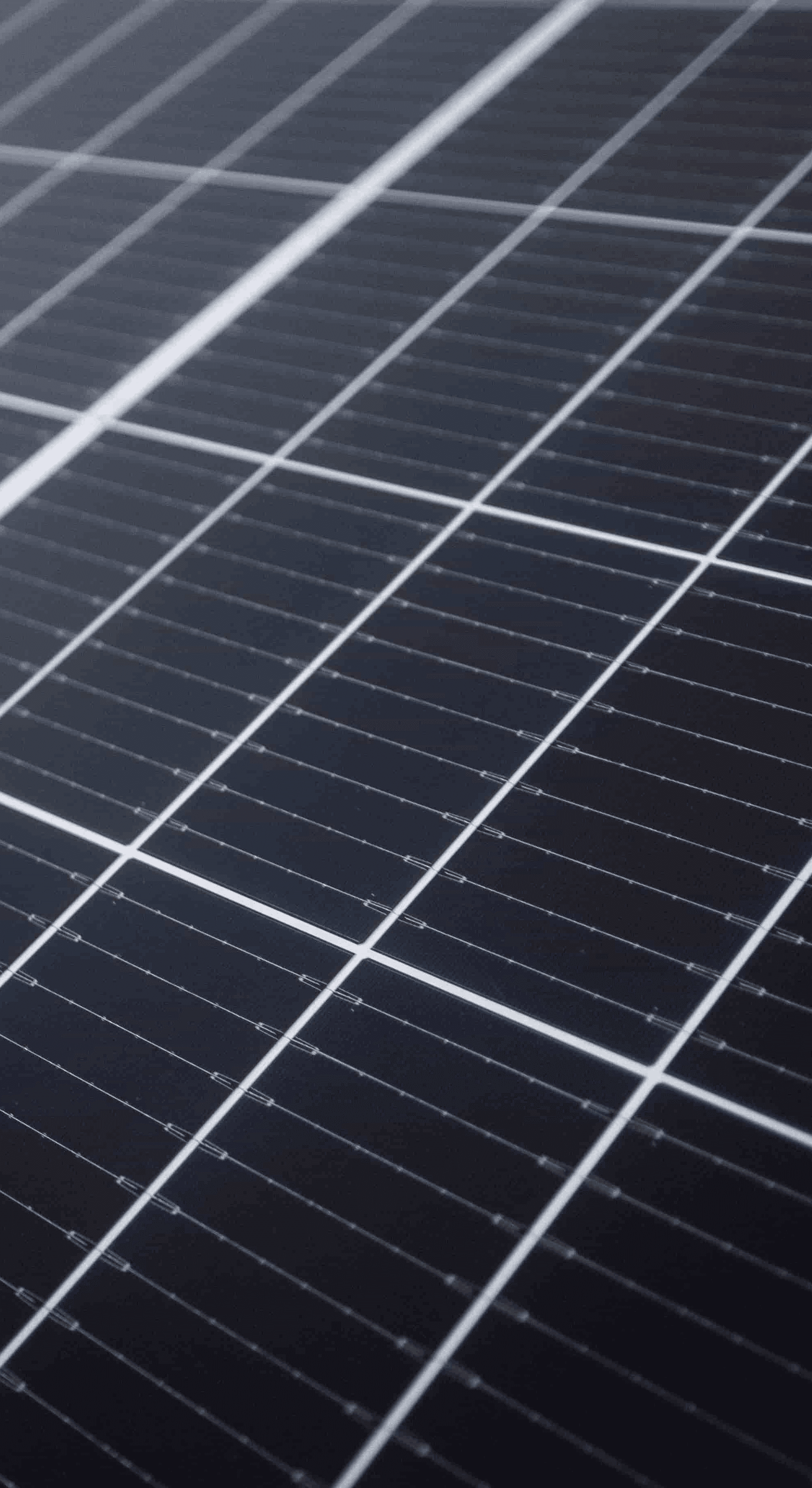 Photovoltaikanlage als Hintergrundmotiv für die Seite Über Uns
