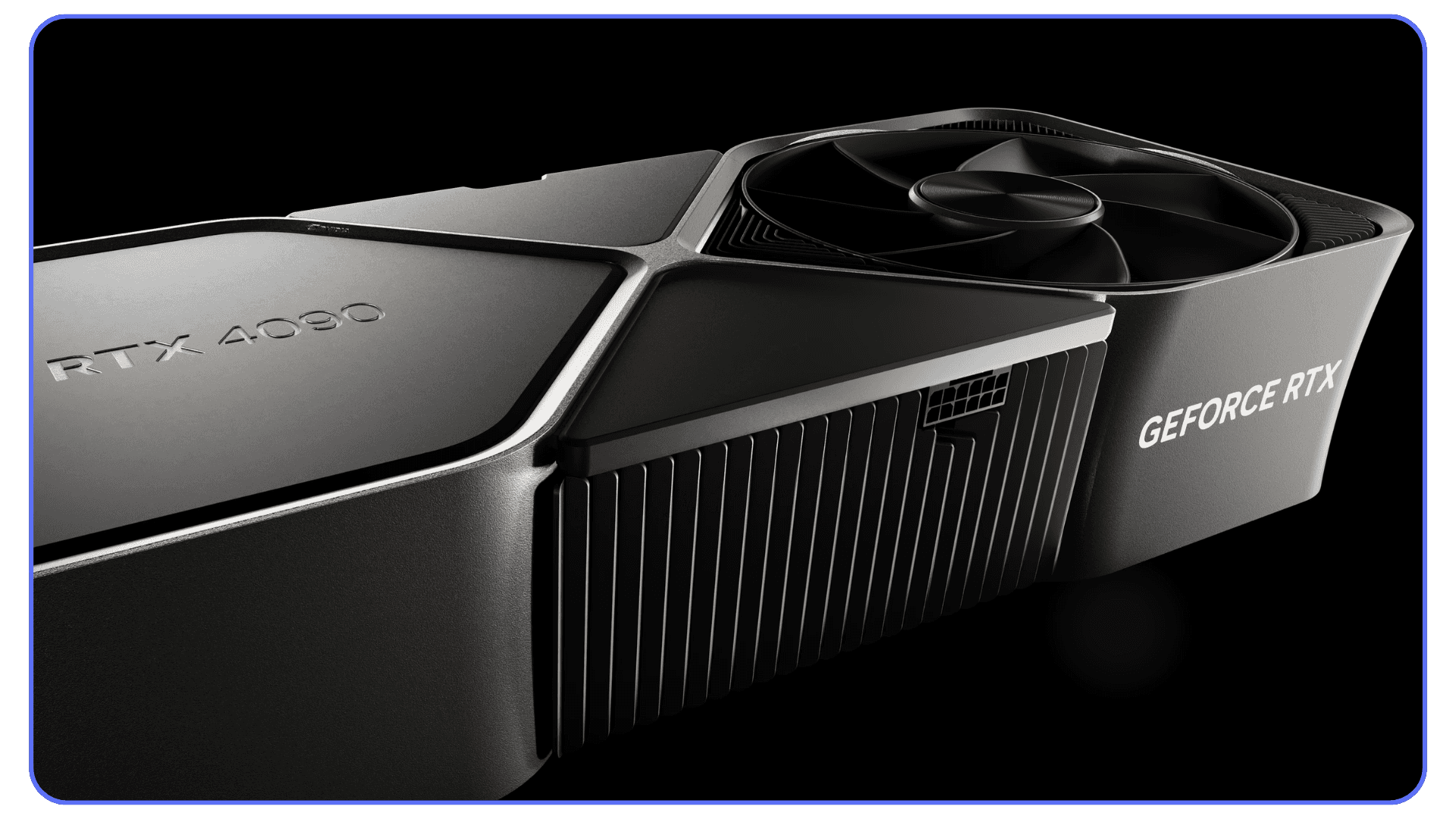 NVIDIA GeForce RTX 4090 graphics card designed for high-end creative and rendering workloads