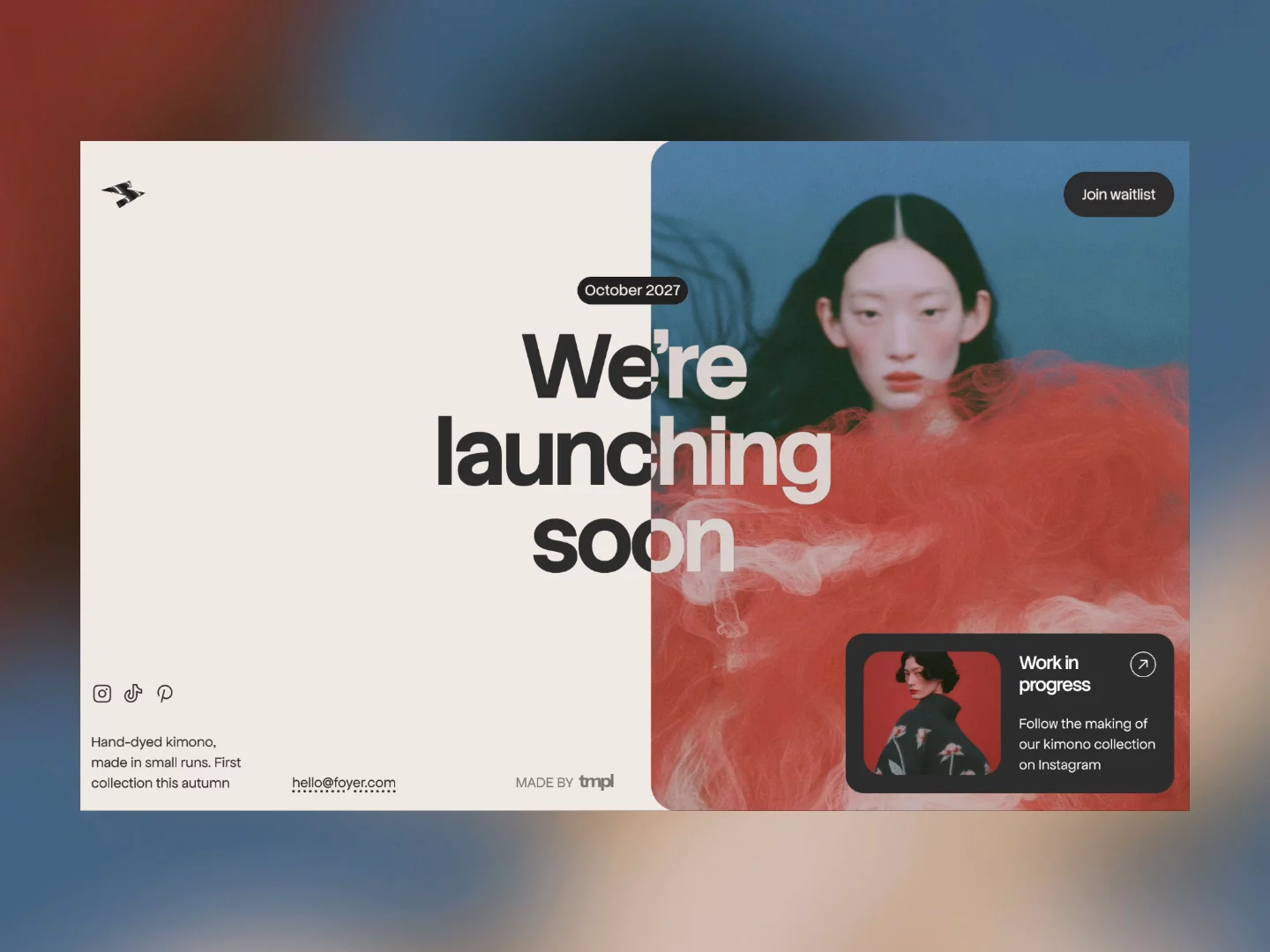 Framer cafe coming soon