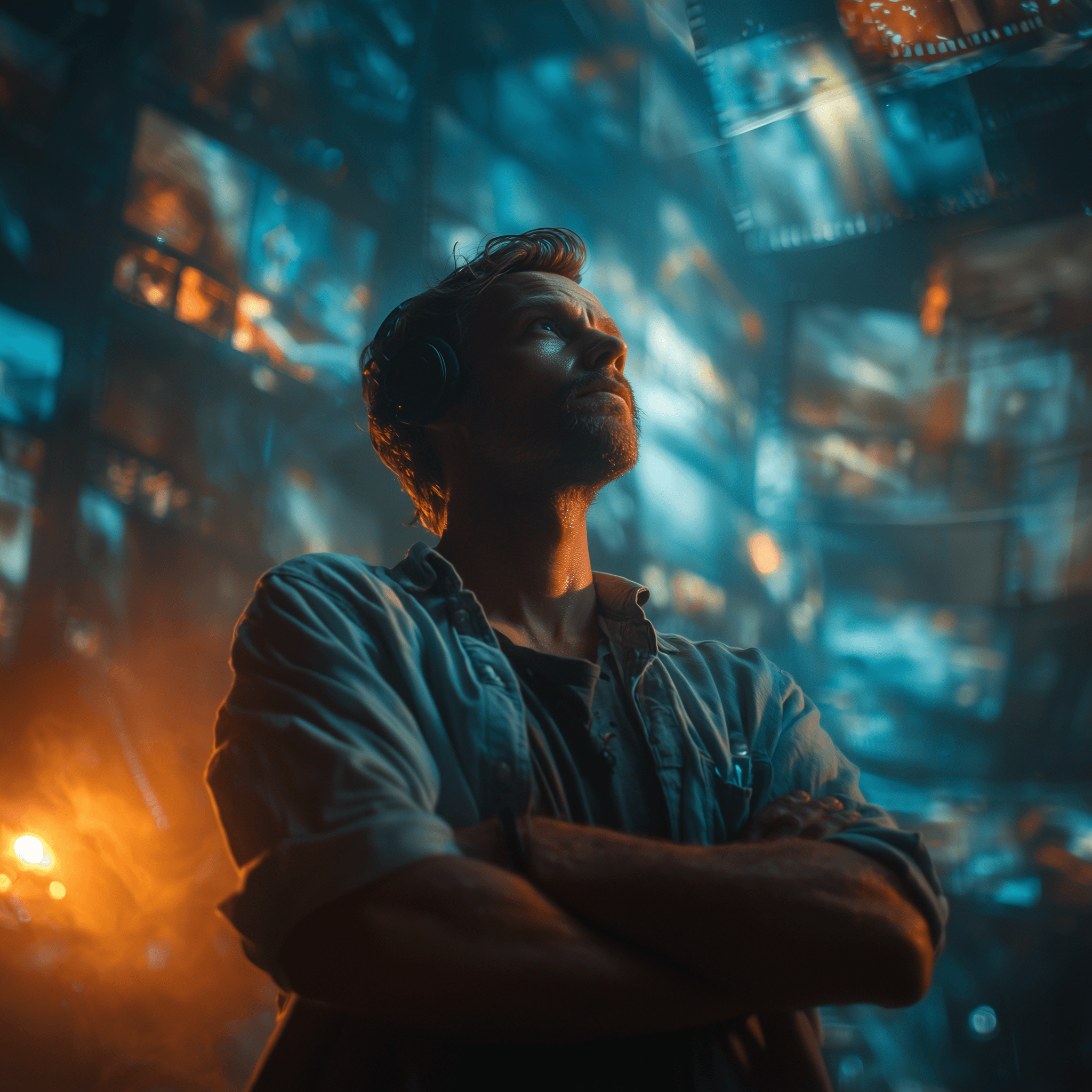 An abstract shape that representative of Art Direction