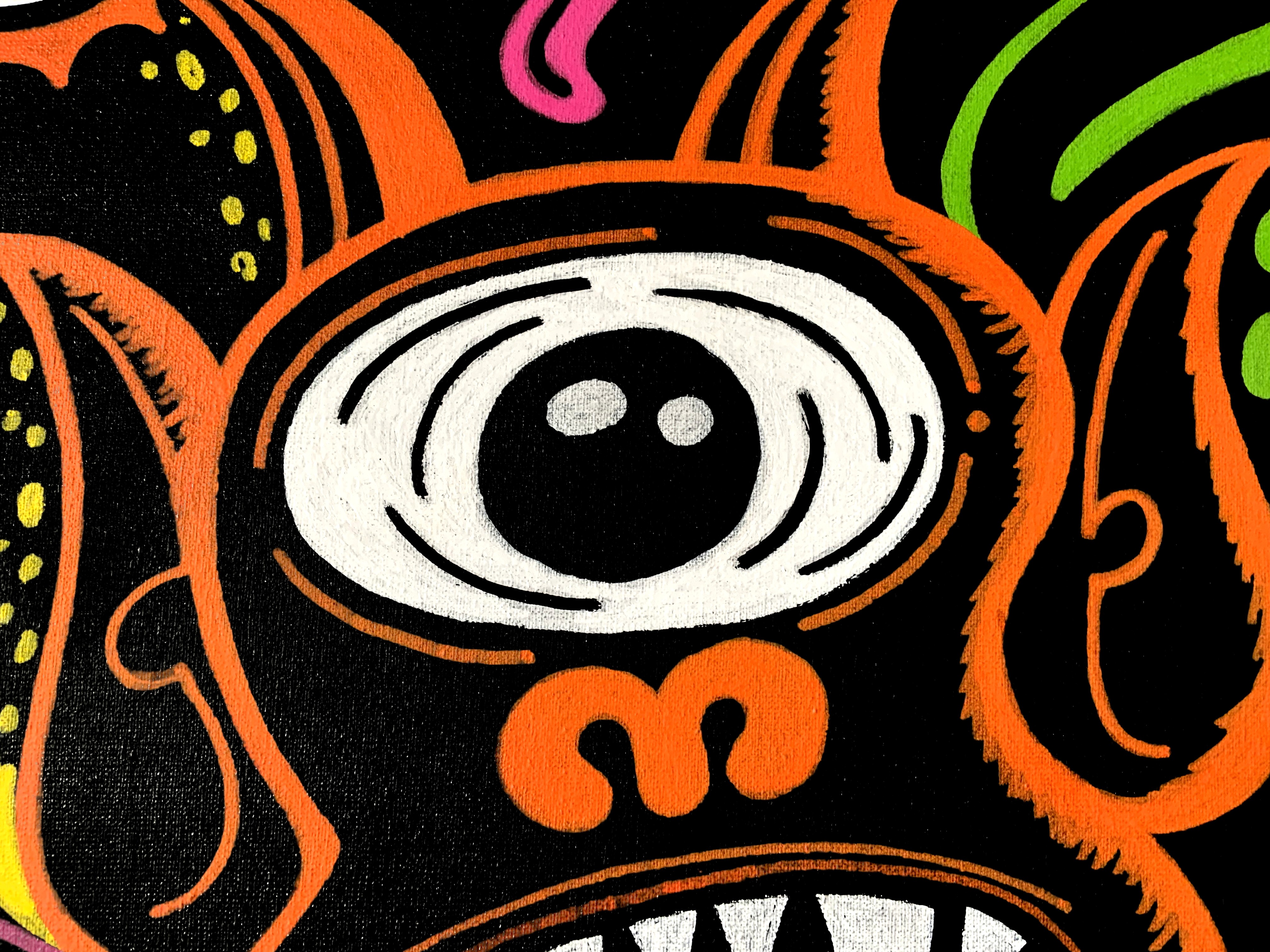 The eyes of the night details