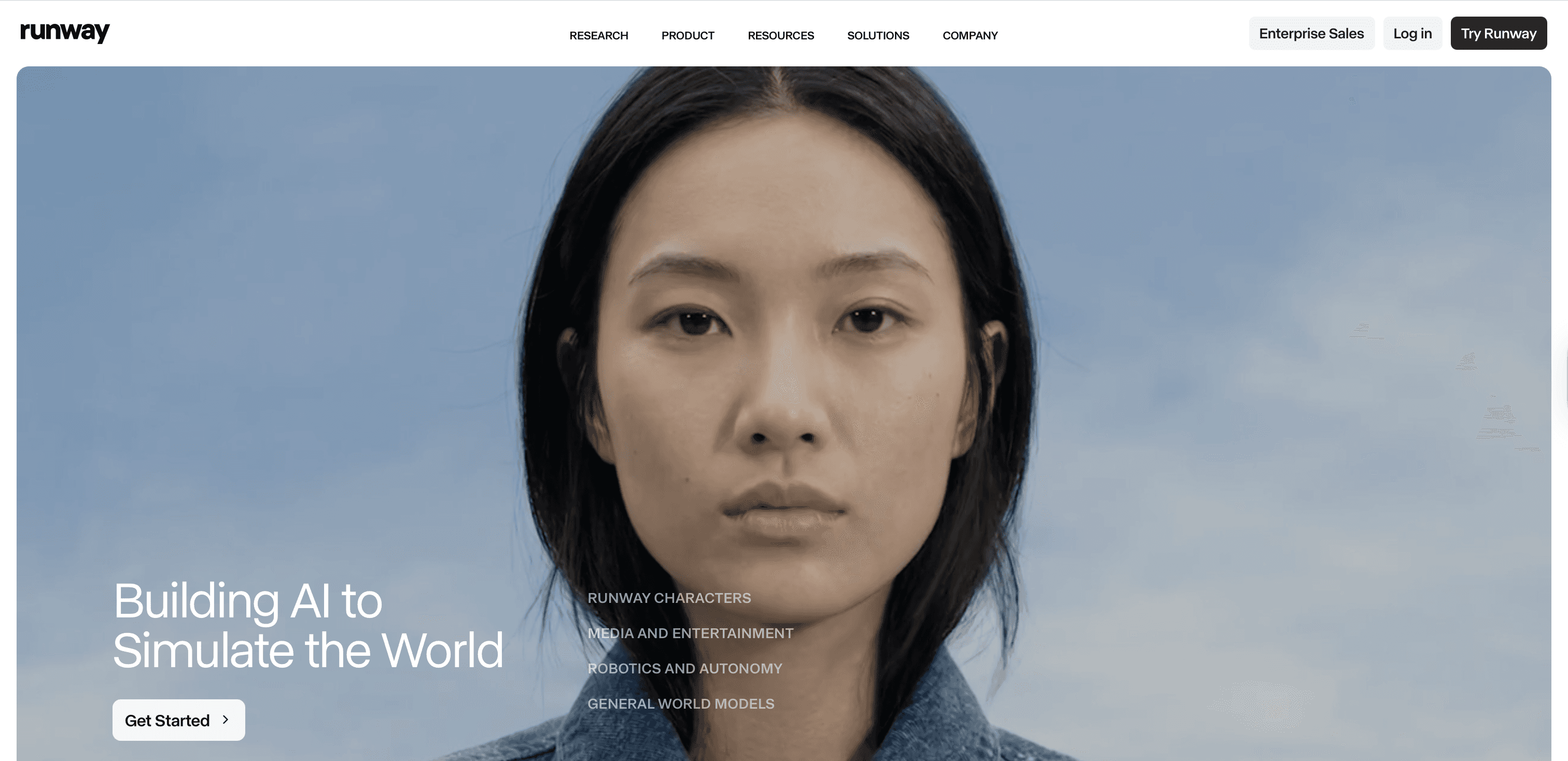 Runway, an AI video generator tool