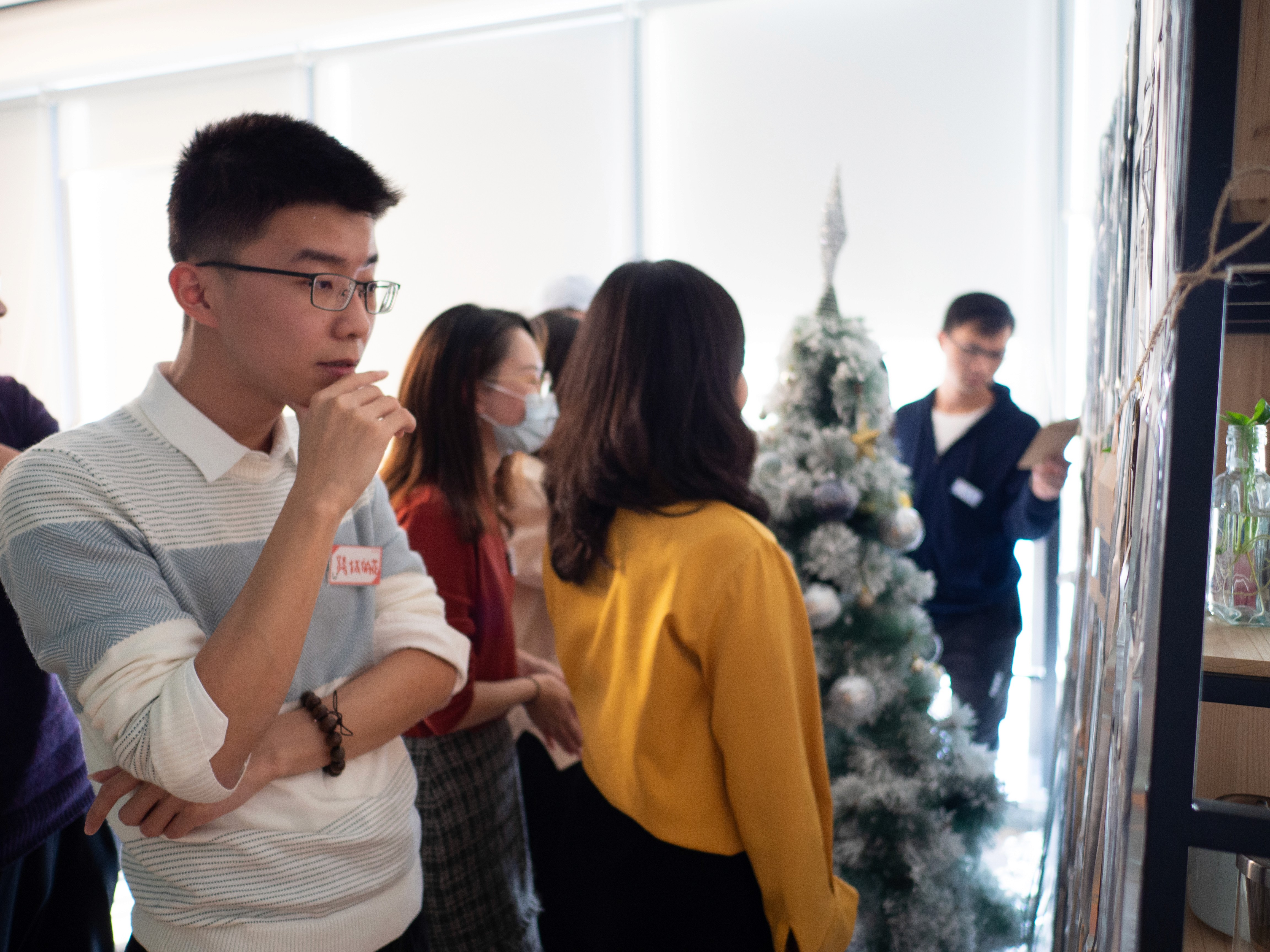 沙龙活动现场交流