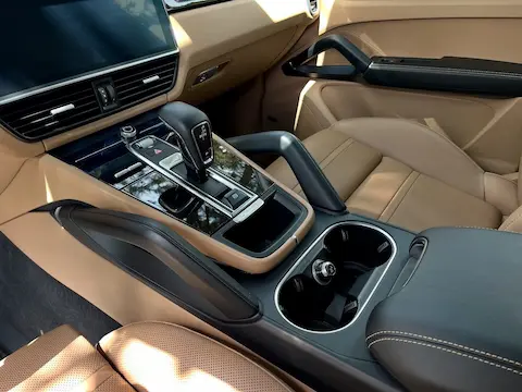 Porsche cayenne interior detail job in kansas city