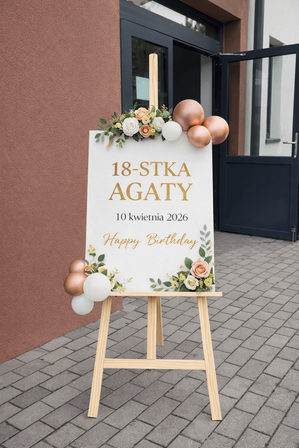 Sztaluga Dekoracyjna na okazjonalne wydarzenie | Ściankownia ścianki zdjęciowe Pobiedziska i okolice