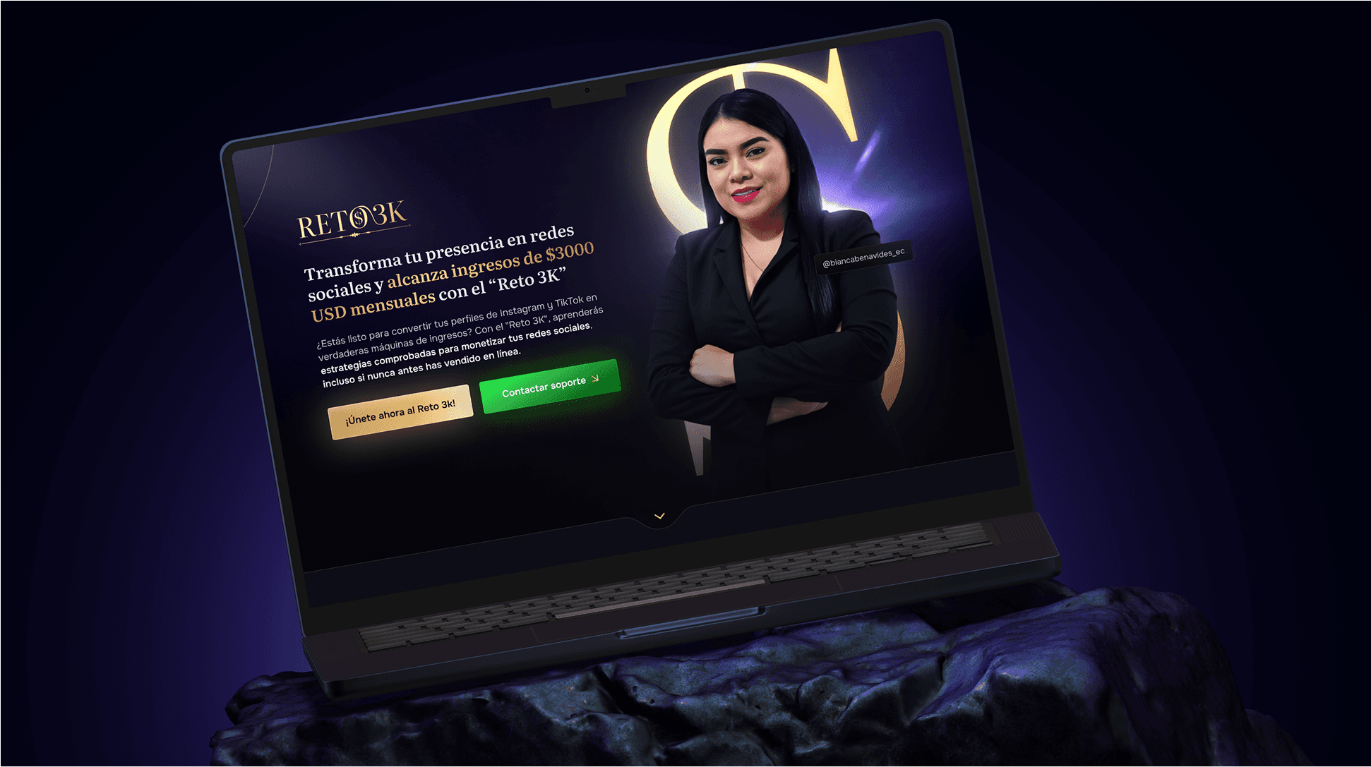 Selffinity Landing Page