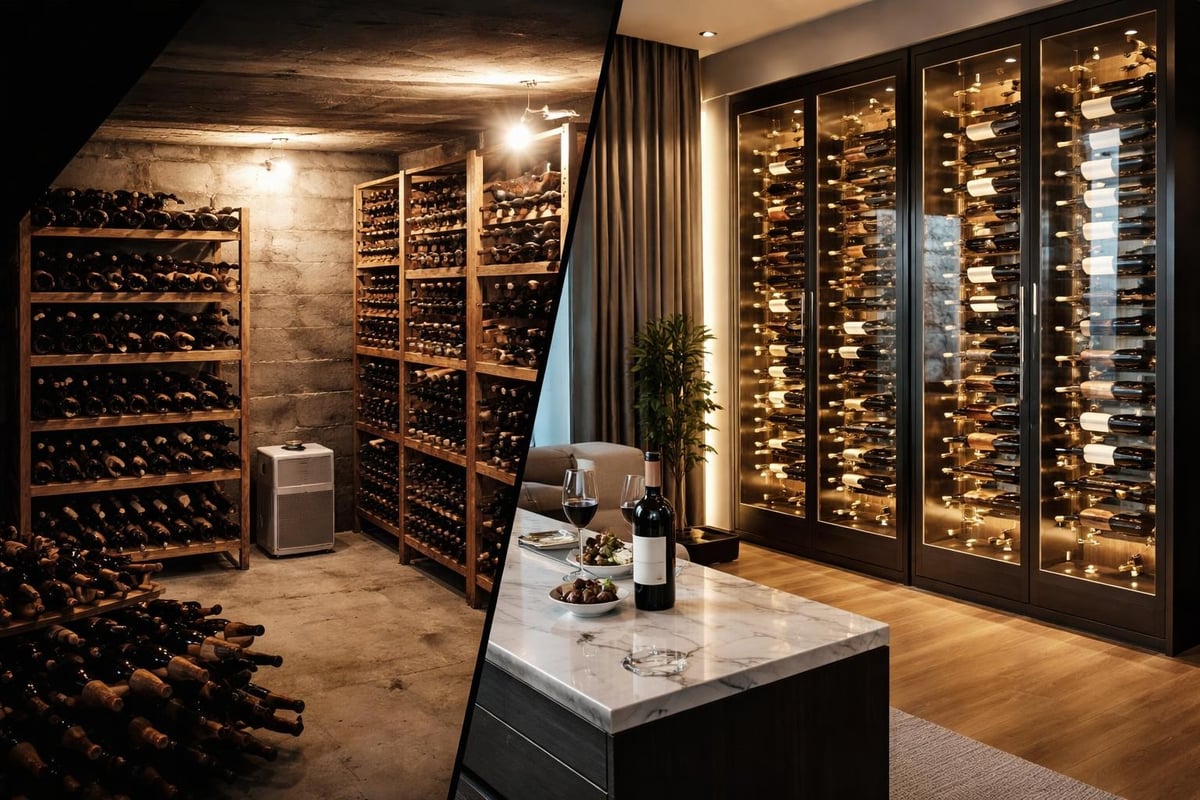 Wine storage evolution timeline