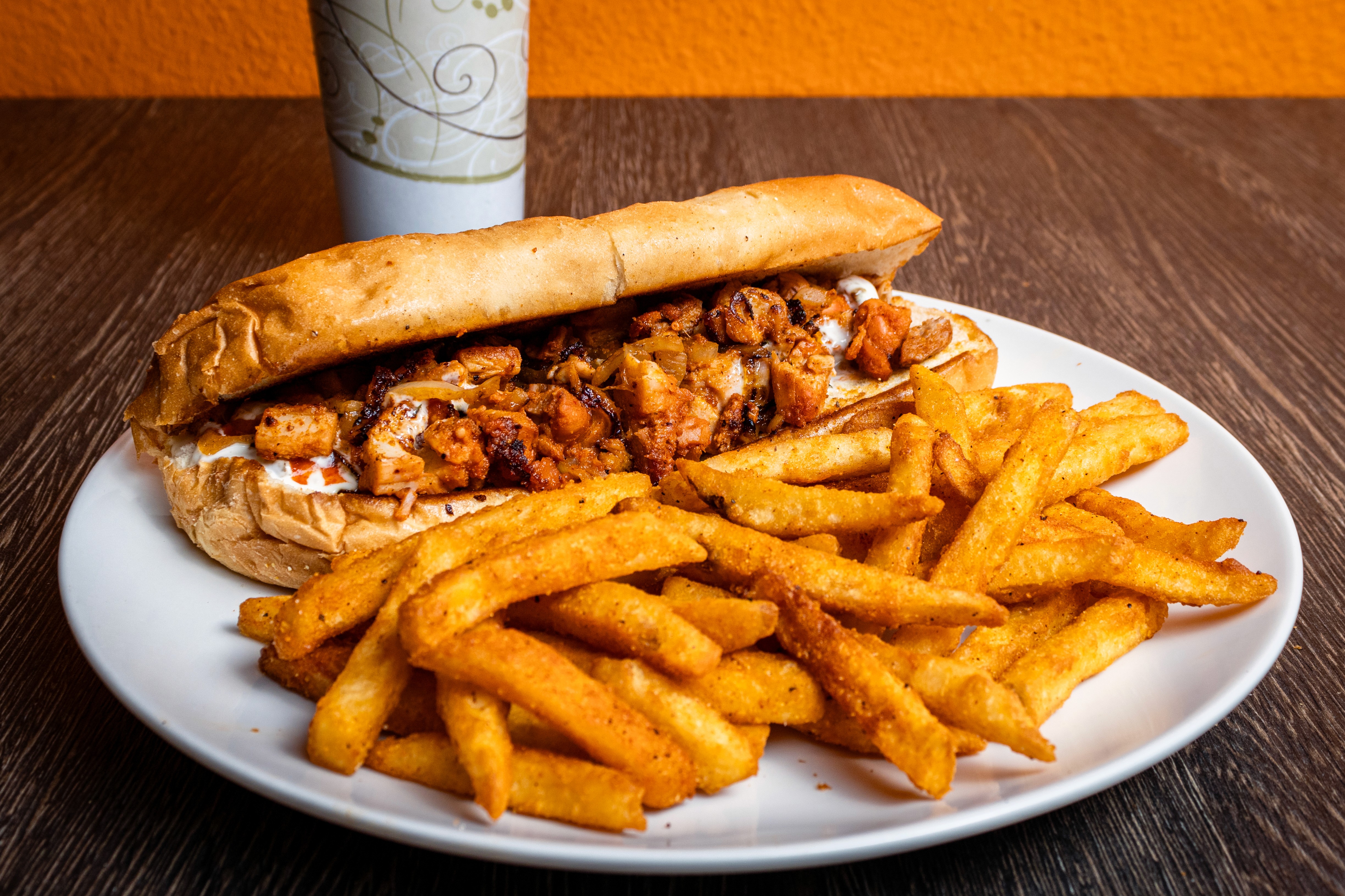 Strawberry Mille-Feuille on a white plate