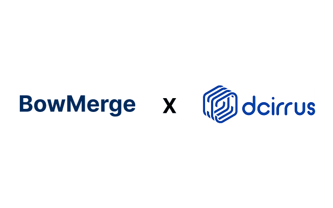 BowMerge and DCirrus Partnership Image